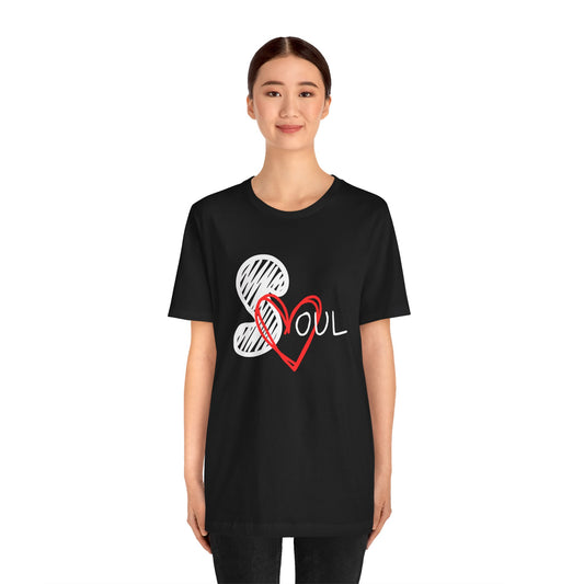 Unisex passende Paar Stil Jersey Kurzarm T-Shirt