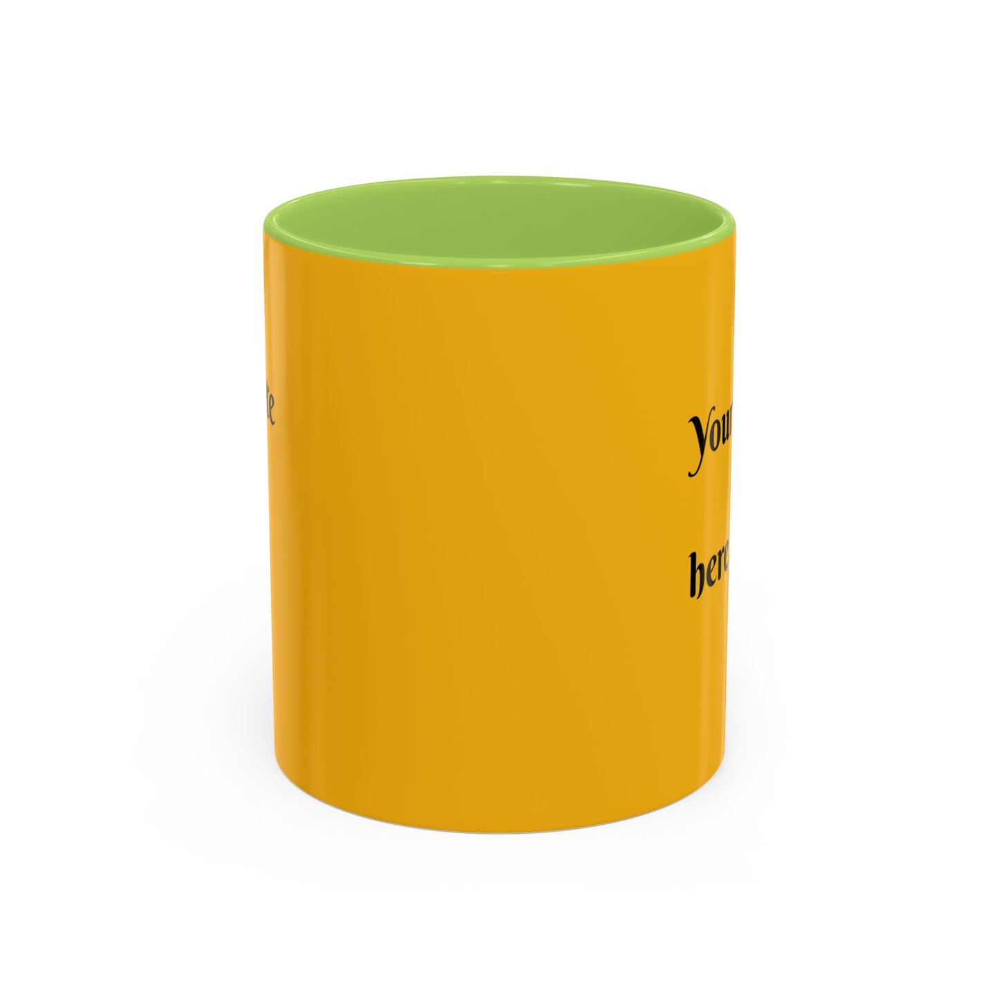 Inspirierender Zitat Kaffeebecher - Anpassbar 11oz & 15oz