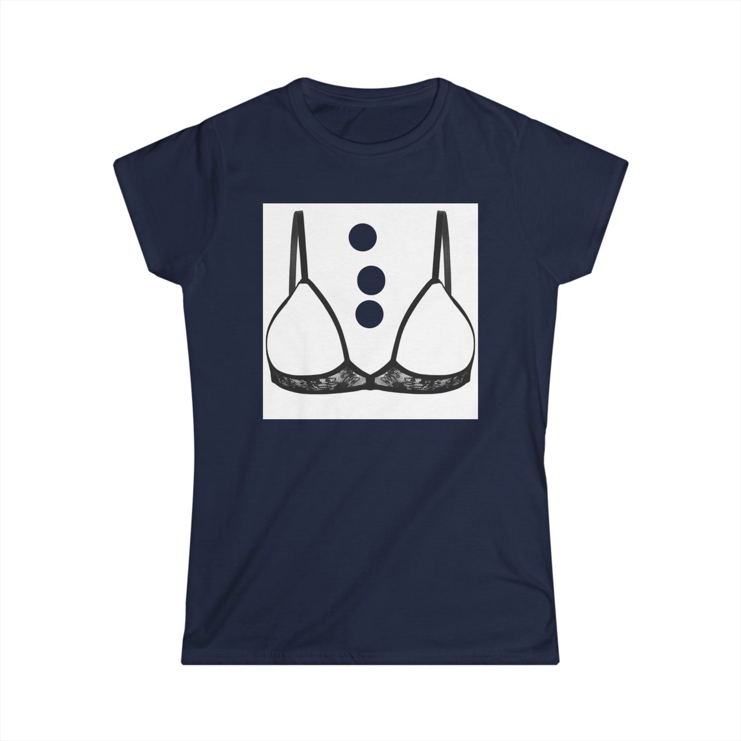 Camiseta de sujetador Softstyle para mujer