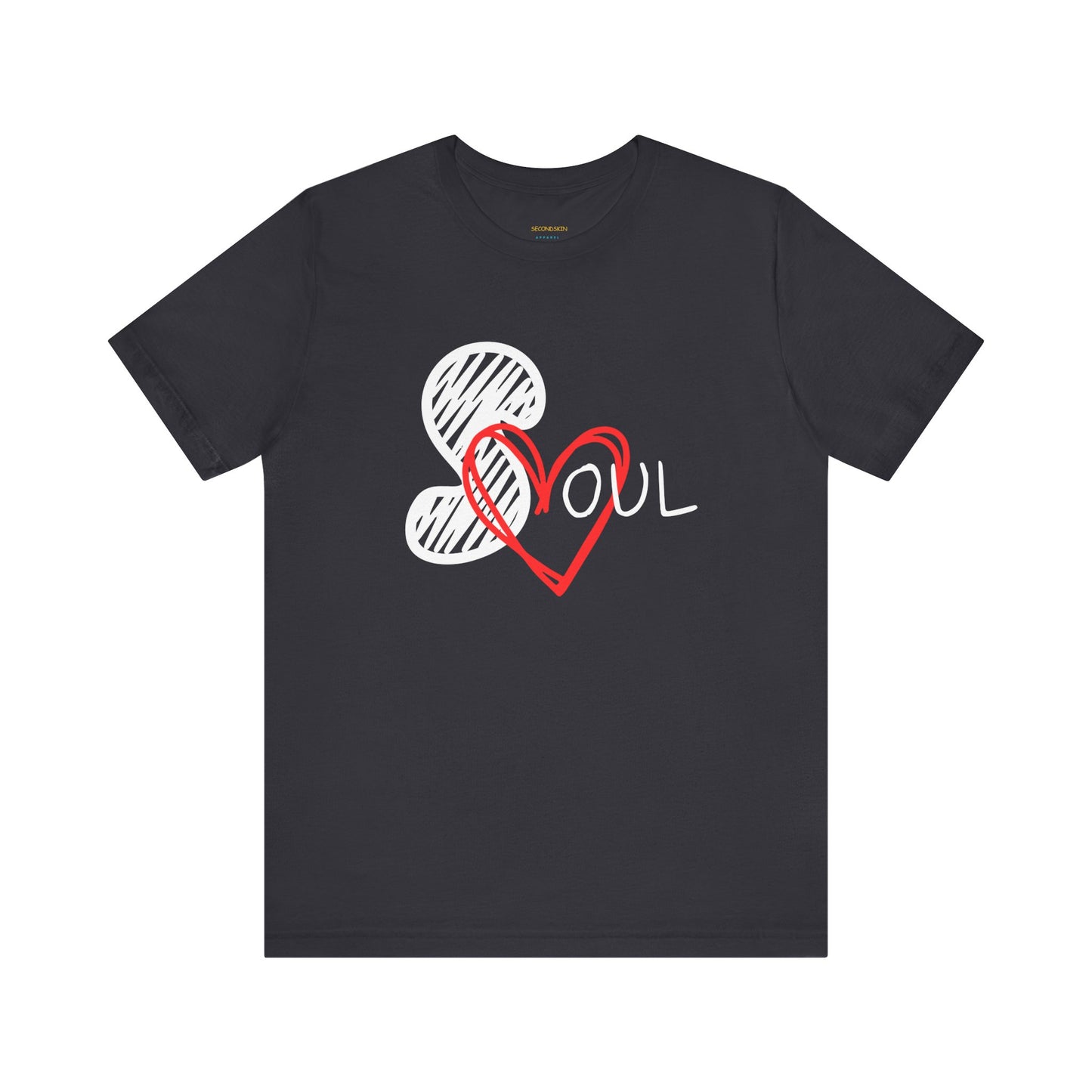 T-shirt unisexe à manches courtes assorti pour couple