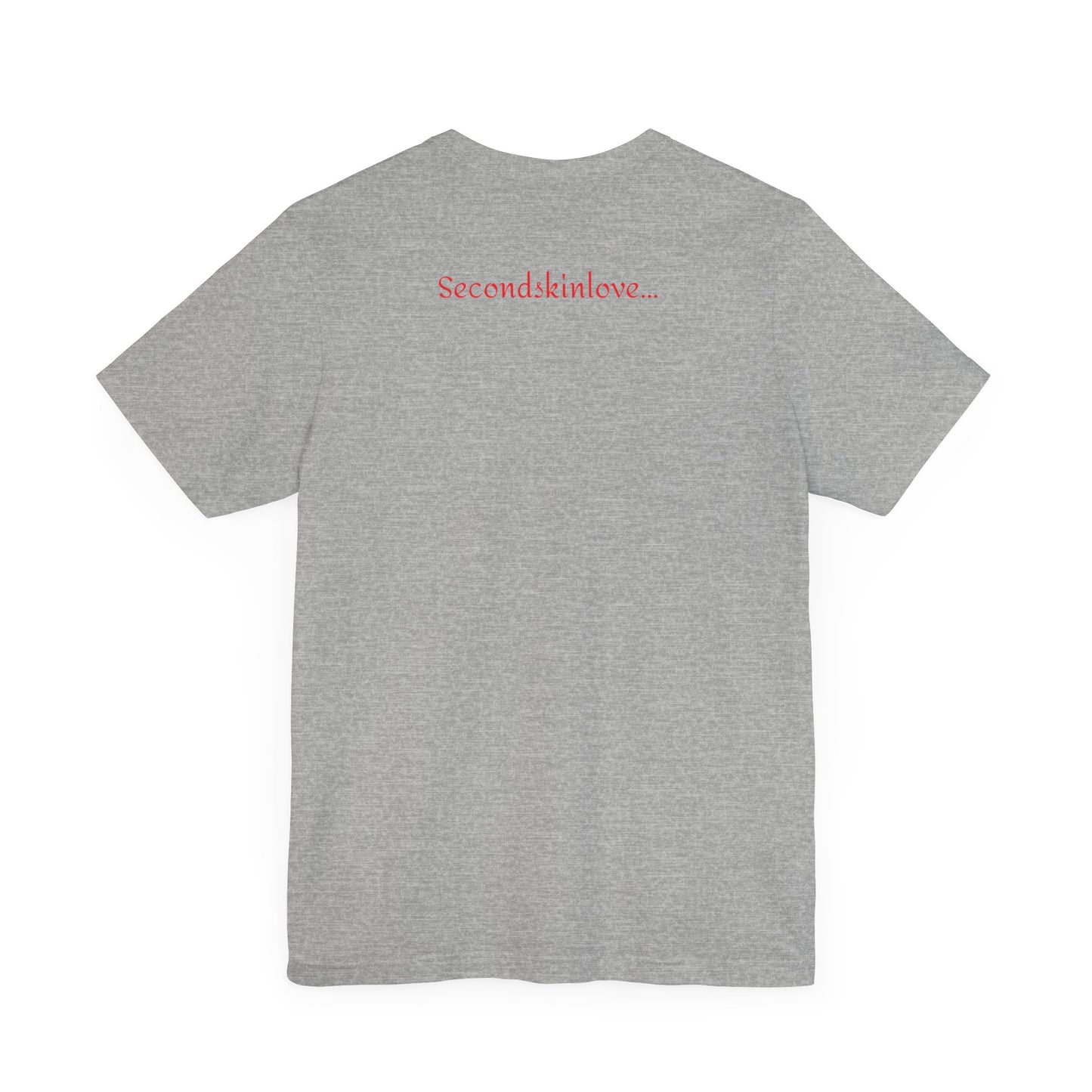 Weißes Unisex-Jersey-T-Shirt mit kurzen Ärmeln für Paare