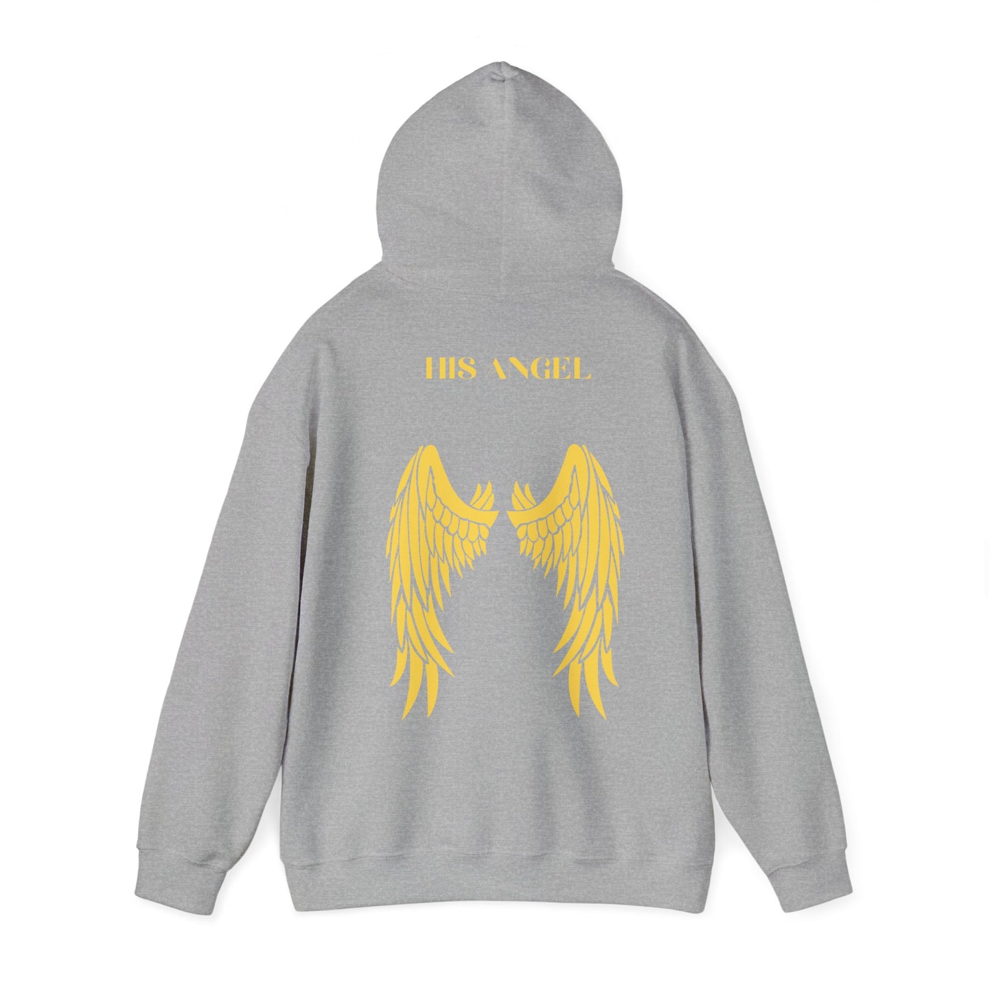 Paarstil Engel Flügel Kapuzenpullover