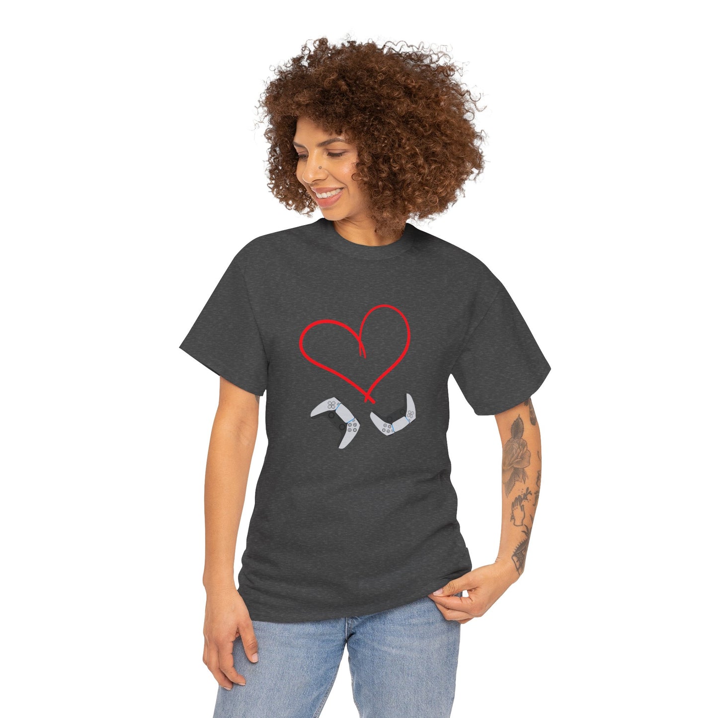 Bio-Baumwoll-T-Shirt - Lässiges Lustiges Stilshirt