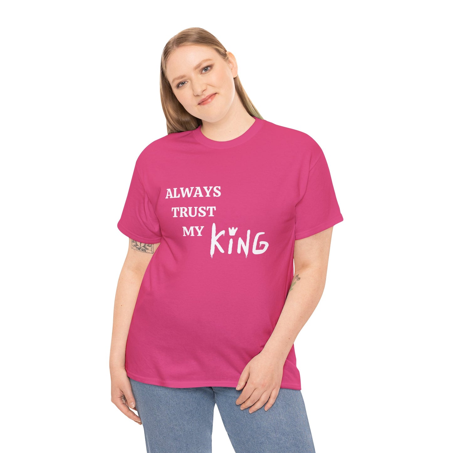 T-shirt Couple Assorti - T-shirt en Coton Épais Unisexe Amusant