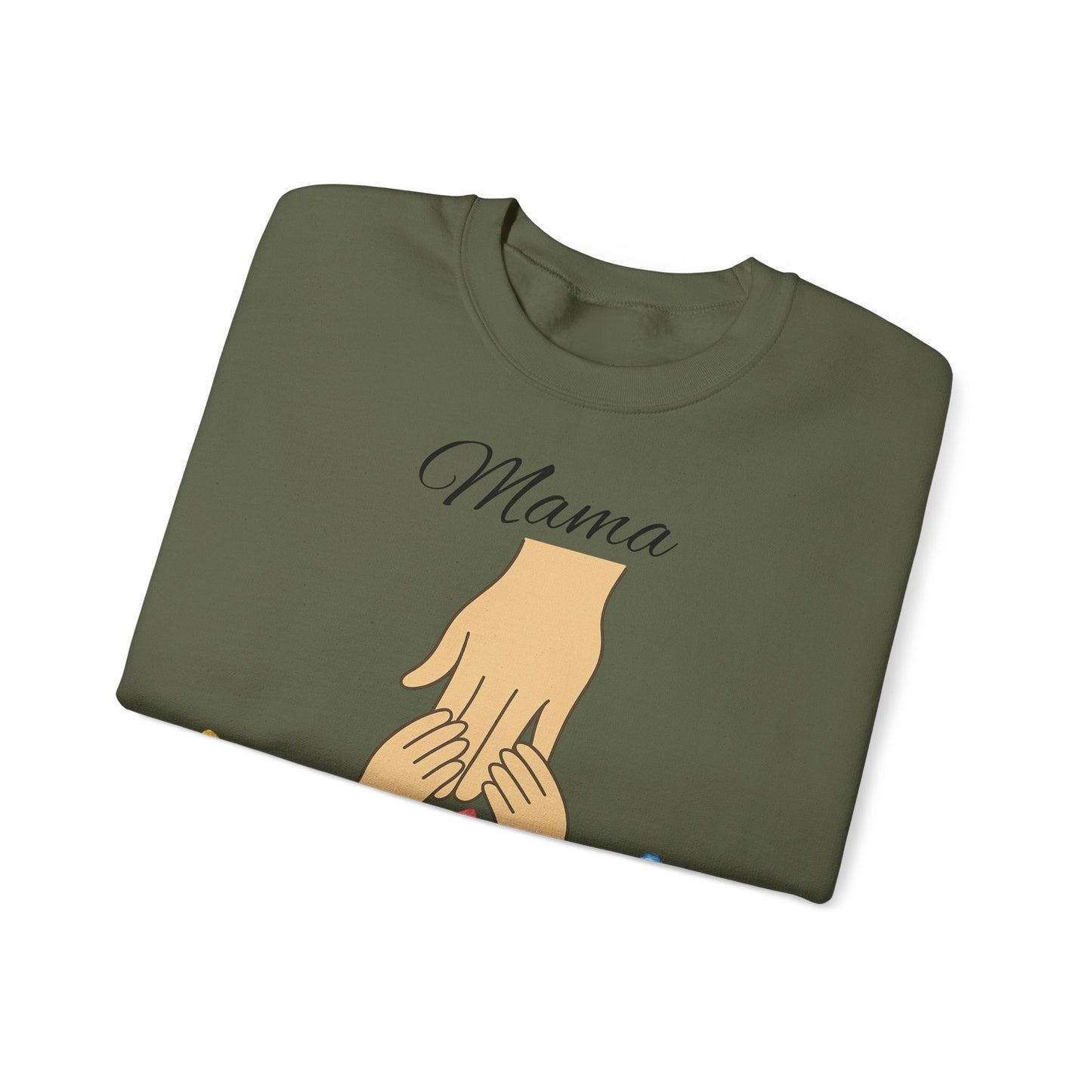 Floral Mama Crewneck Sweatshirt - Unisex Heavy Blend™