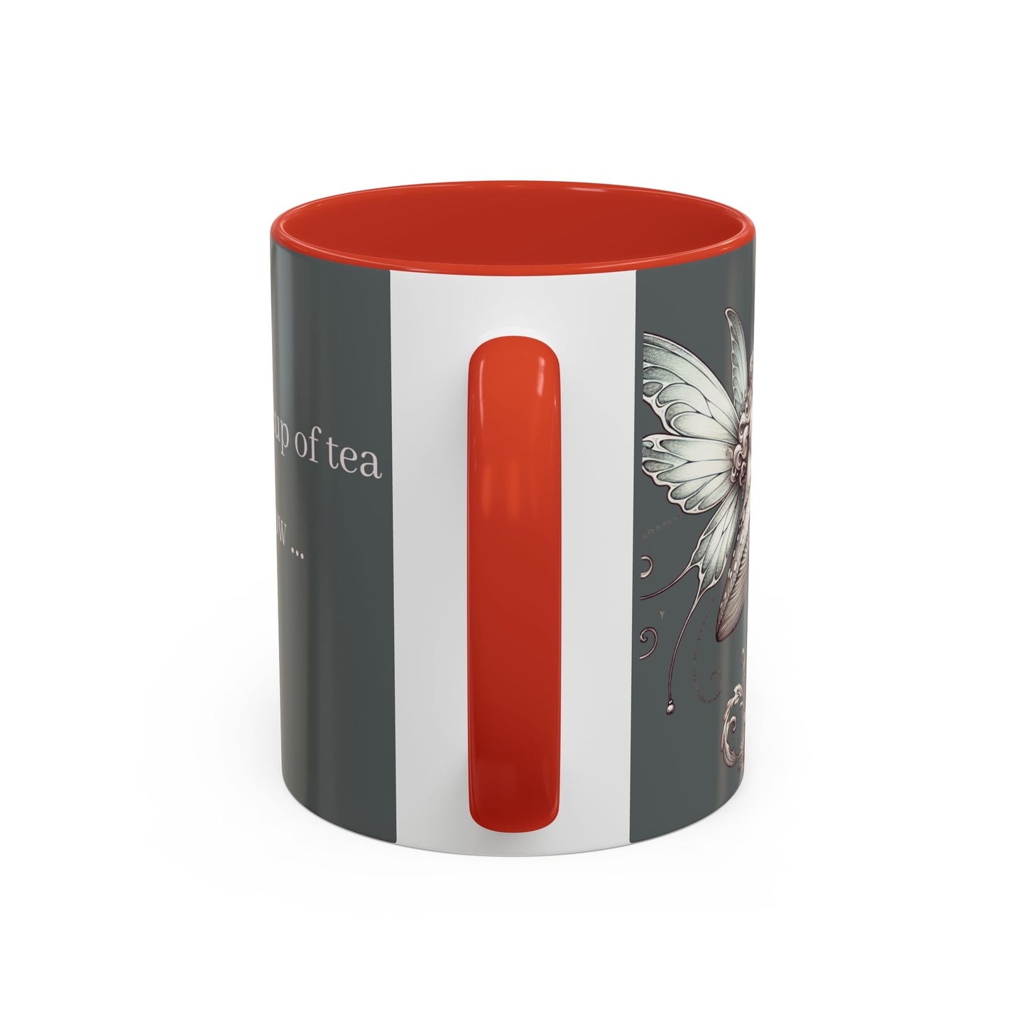 Lustige Akzent-Kaffeetasse - 'Du warst meine Tasse Tee, aber ich trinke jetzt Champagner' - Perfektes Geschenk für Weinliebhaber