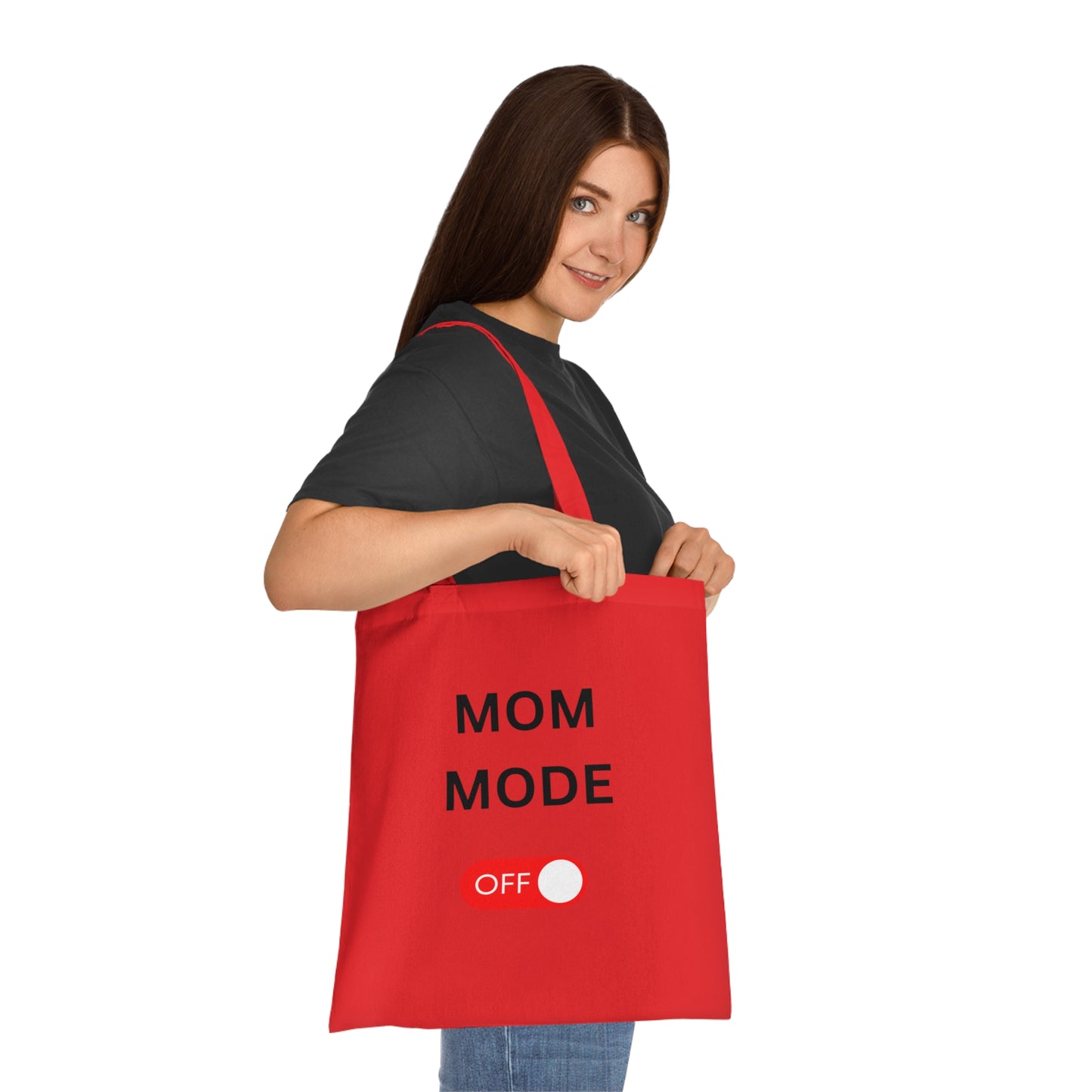 Mom Mode Off Cotton Tote Bag  gift for Mother’s Day Muttertag