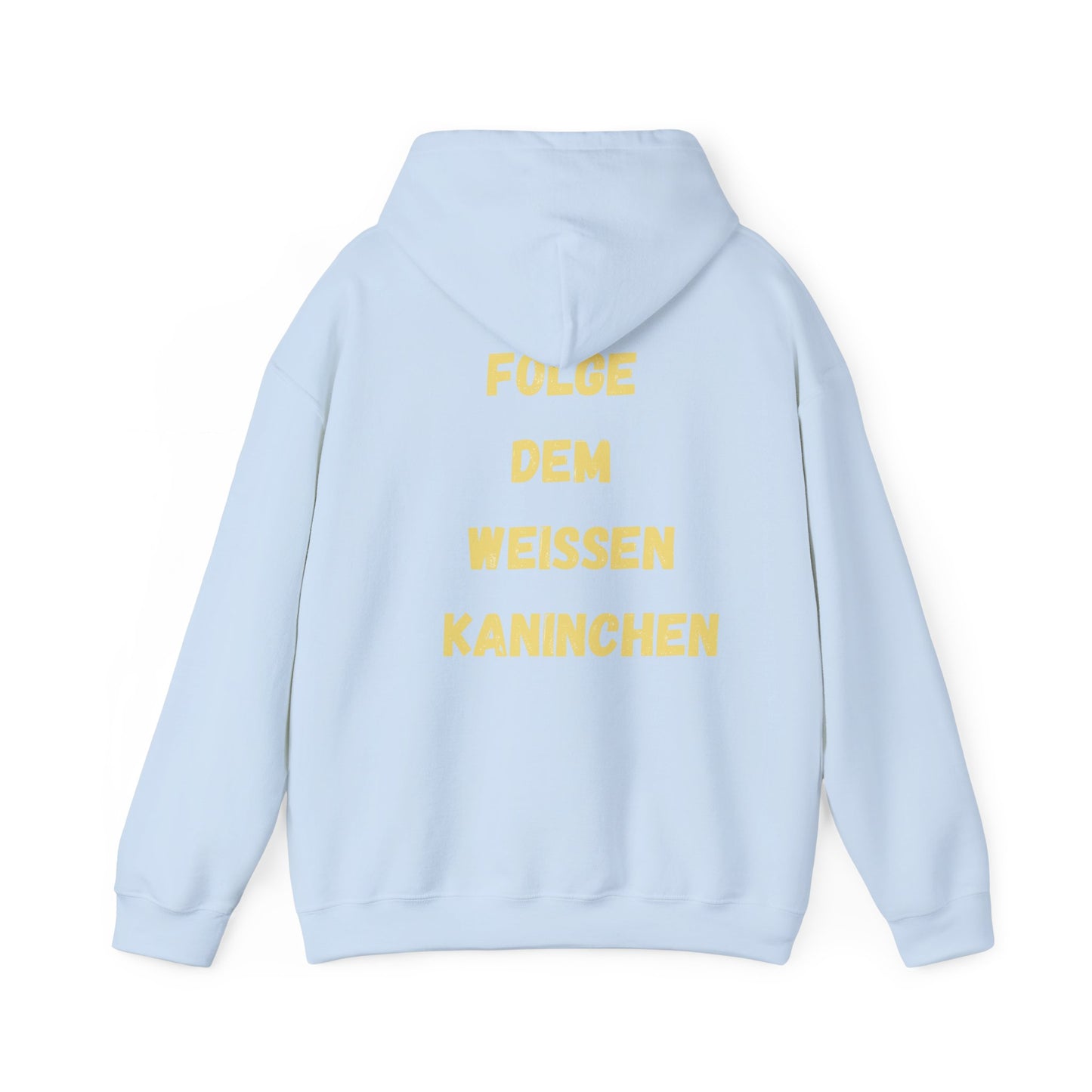 Folgen Sie dem weißen Kaninchen Hoodie - Unisex Heavy Blend™ Sweatshirt