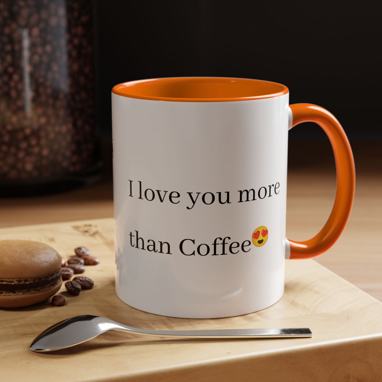 Romantic Coffee Mug - 'I Love You More Than Coffee'