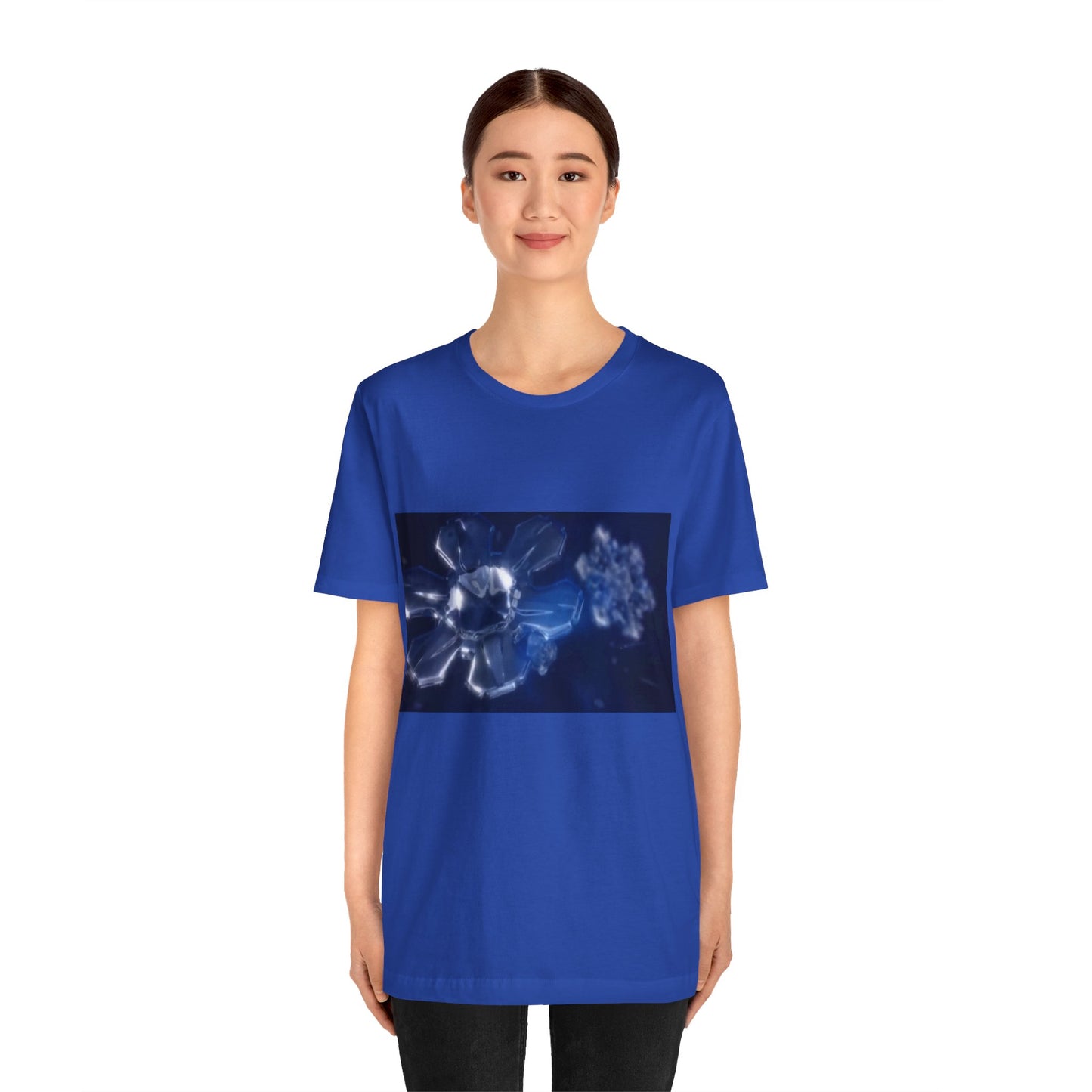 Damen Jersey Kurzarm Baumwoll T-Shirt