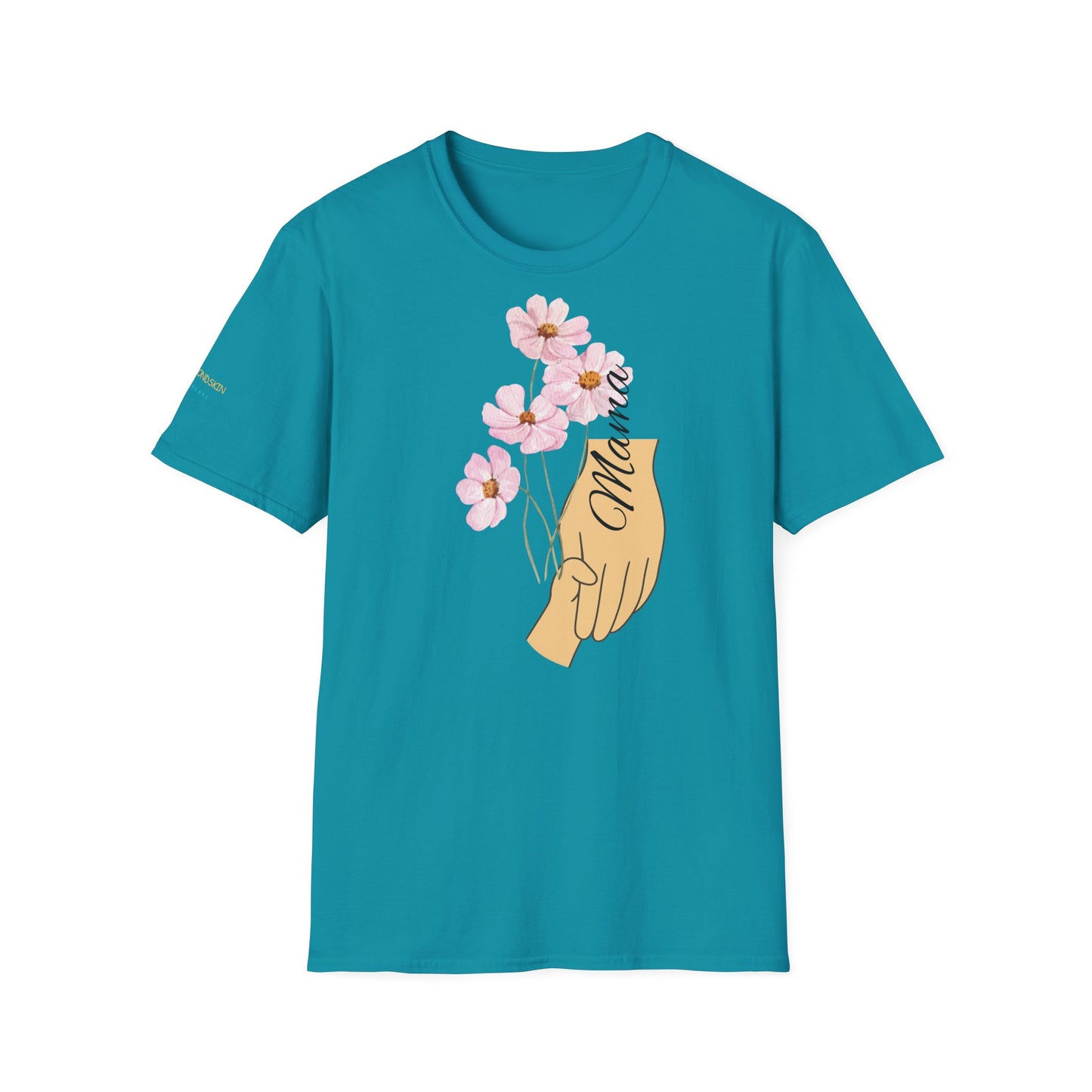 Floral Mama Shirt - Softstyle Unisex T-Shirt for Mother's Day