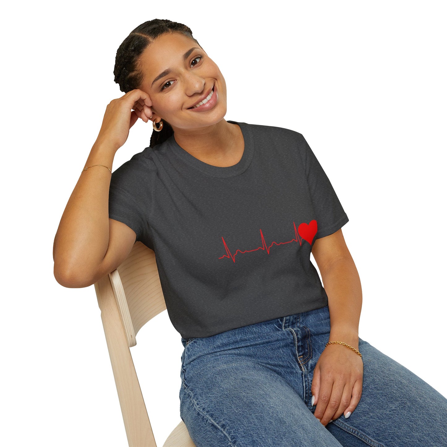 Black Unisex Softstyle  T-Shirt