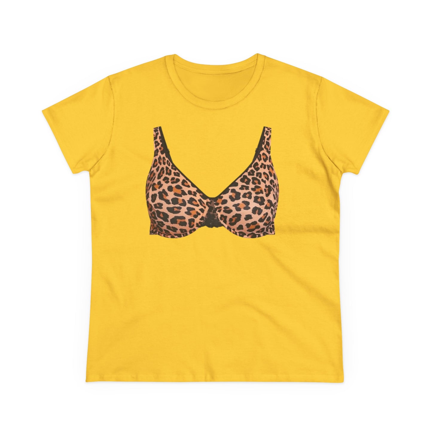 Damen Freizeit Mittelgewicht Baumwoll T-Shirt