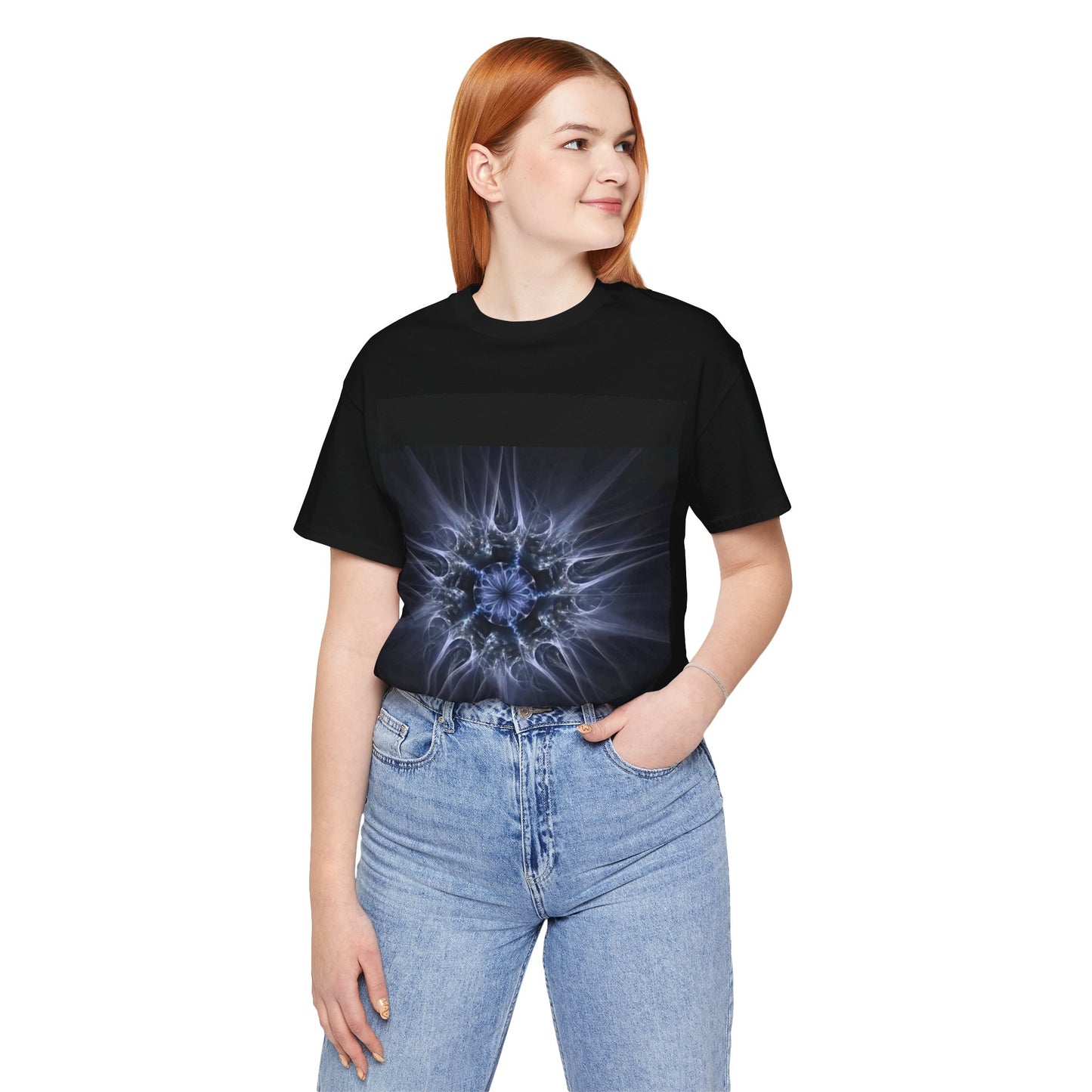 Black Psychedelics galaxy print Tee
