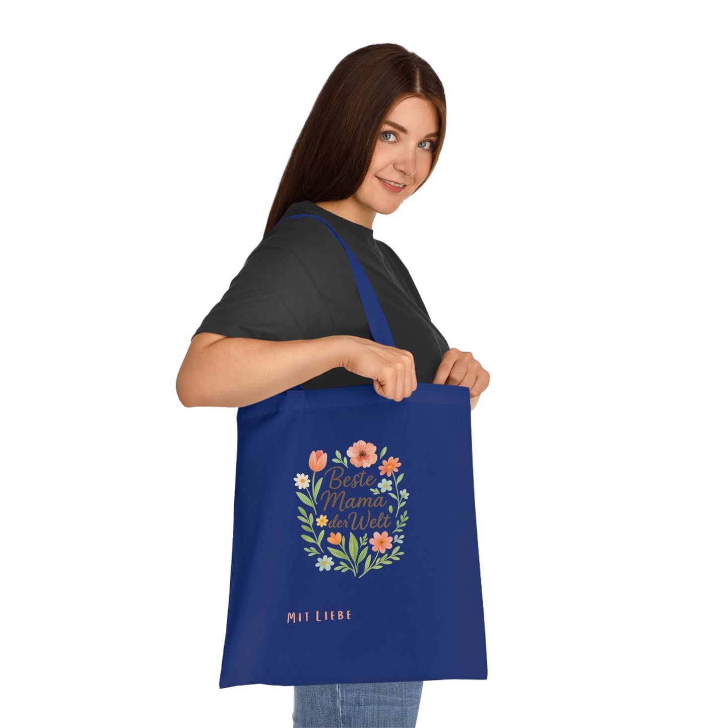 Personalized Mother's Day Cotton Tote Muttertag