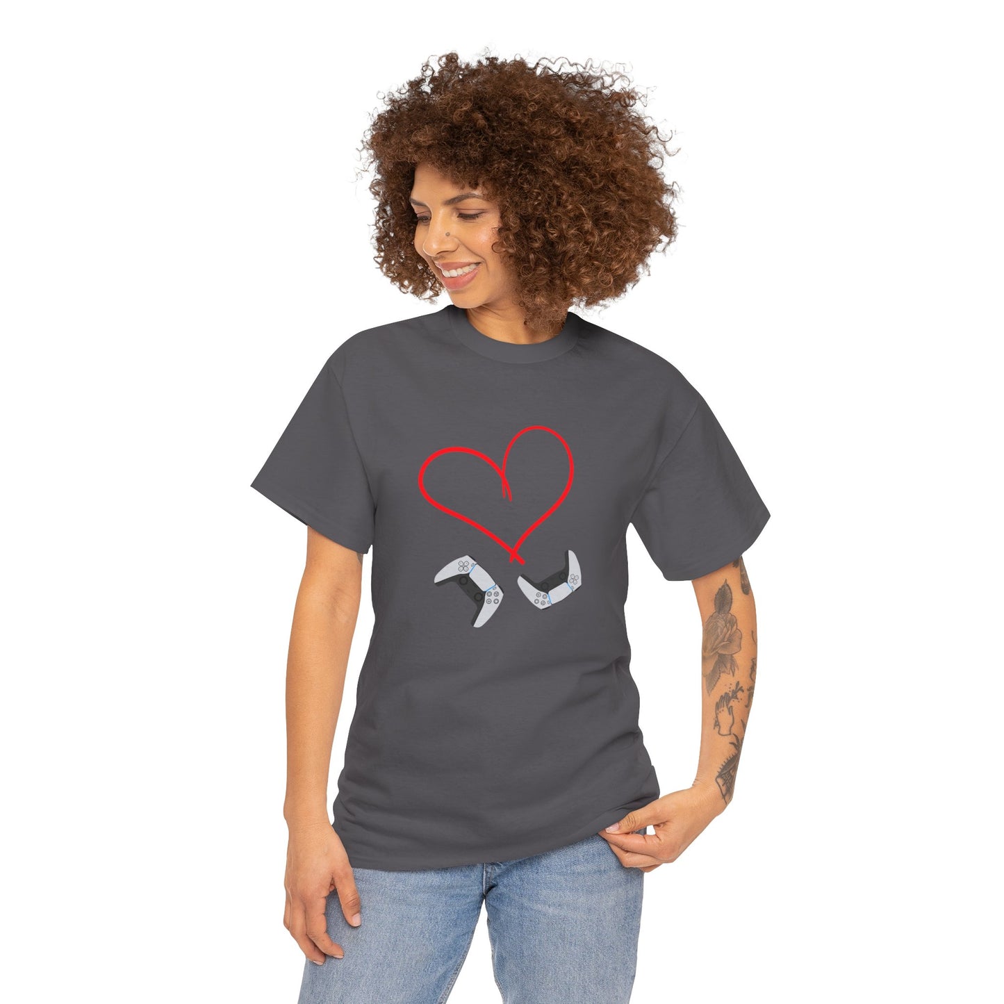 Bio-Baumwoll-T-Shirt - Lässiges Lustiges Stilshirt