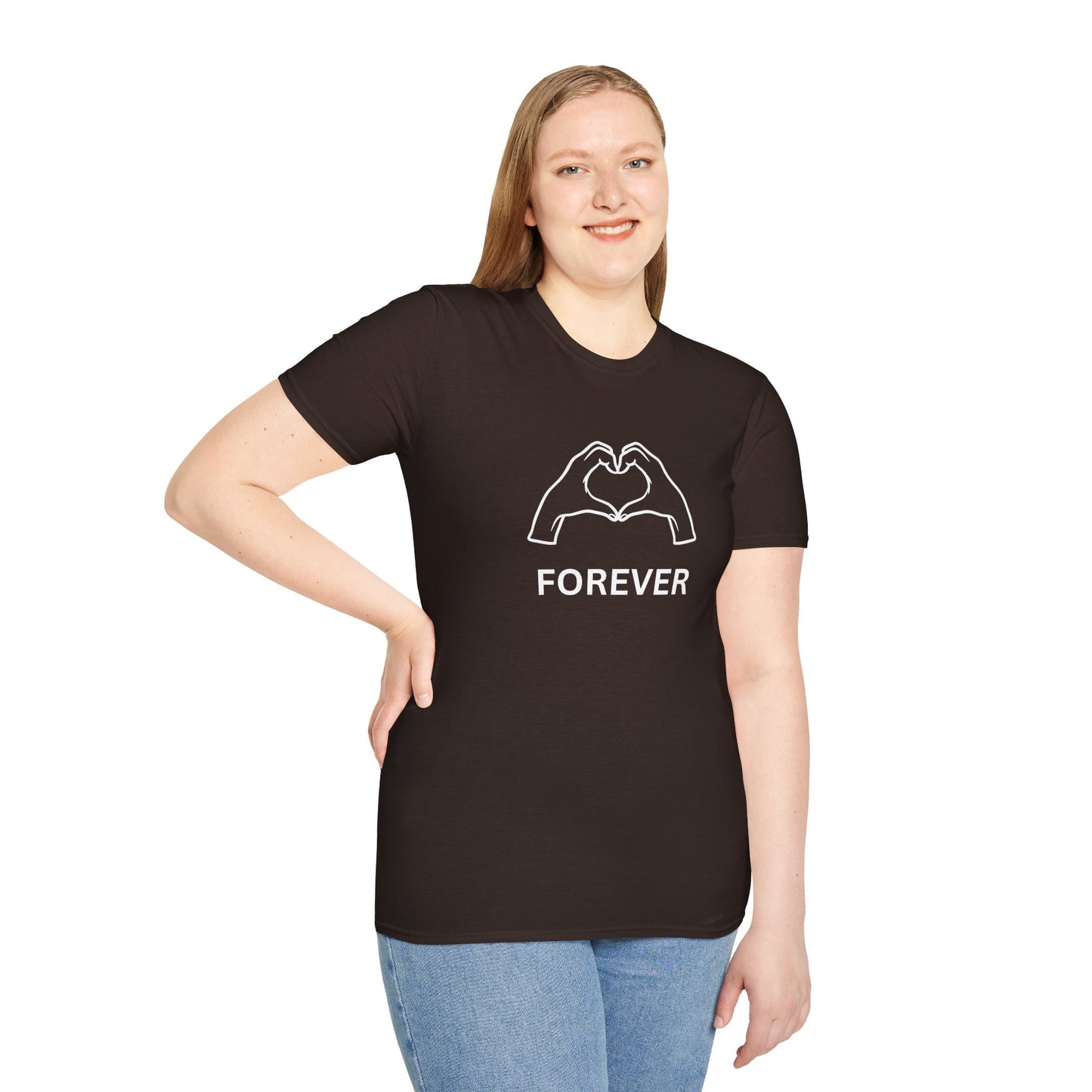 Street Style Unisex Softstyle T-Shirt Set voor Koppels