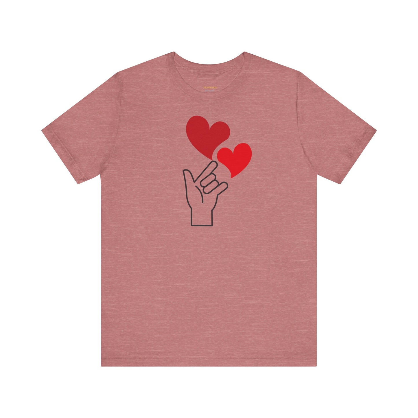 Unisex Jersey Short Sleeve Love  Tee