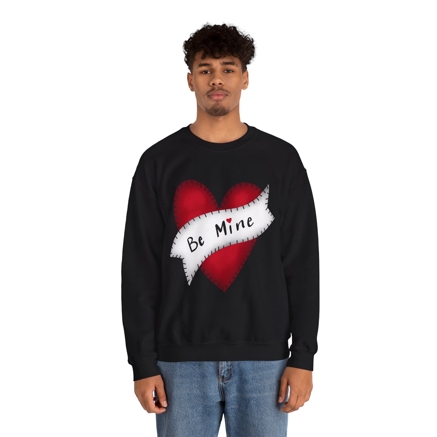 Sweat-shirt Love Unisexe Heavy Blend™ Blanc