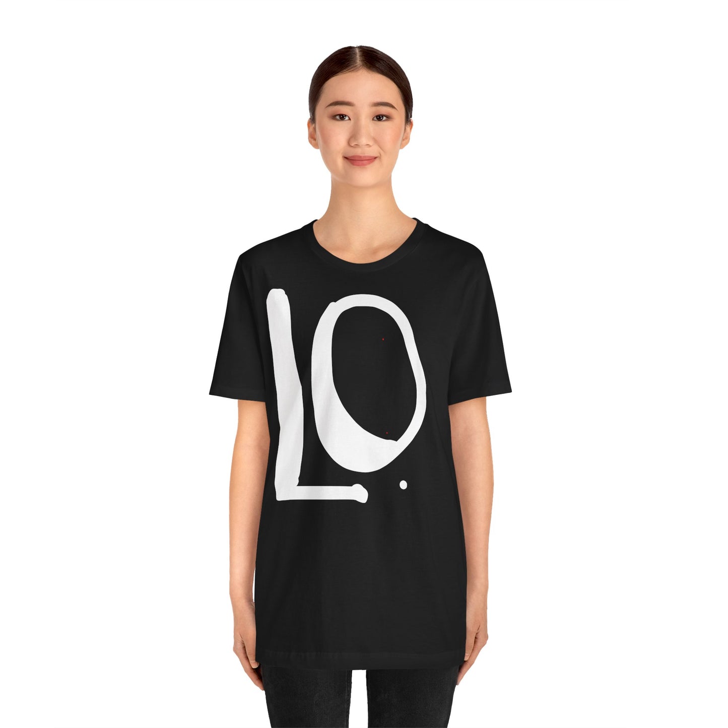 Cotton Unisex couple matching Jersey Short Sleeve tee