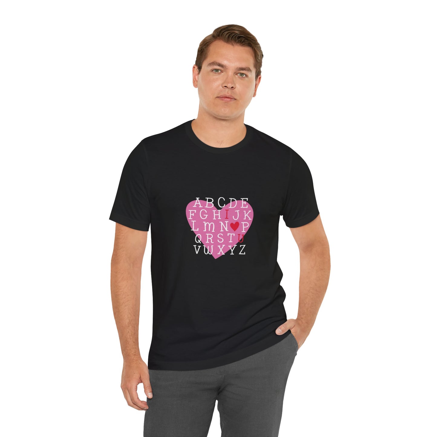 Unisex  Jersey Short Sleeve romantic  Tee