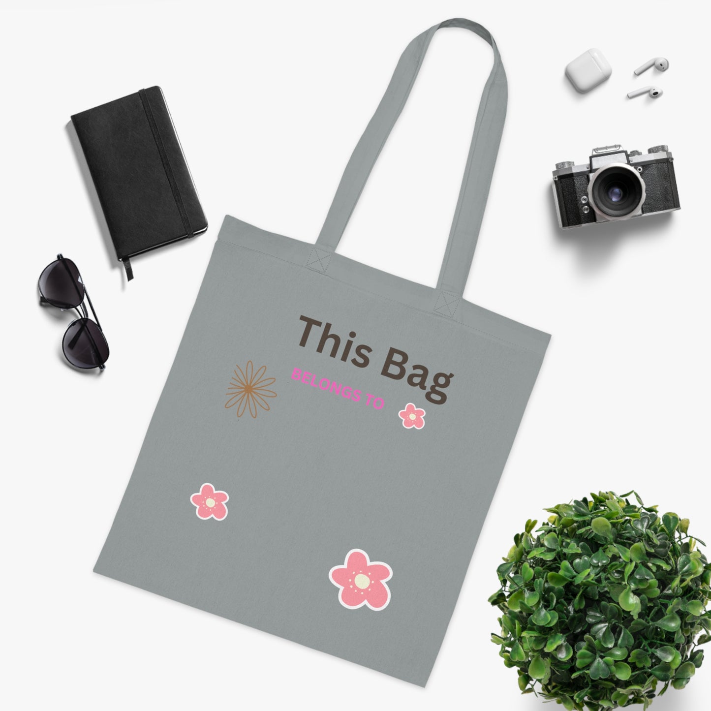 Personalized Organic Cotton Tote - Mother's Day Gift