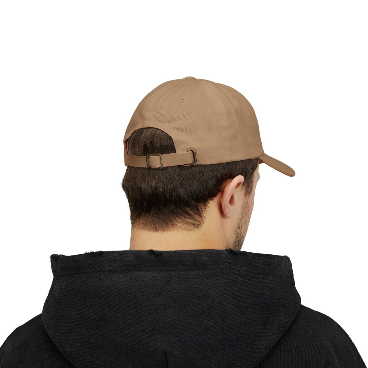 Dad Cap - Klassische weiße verstellbare Mütze