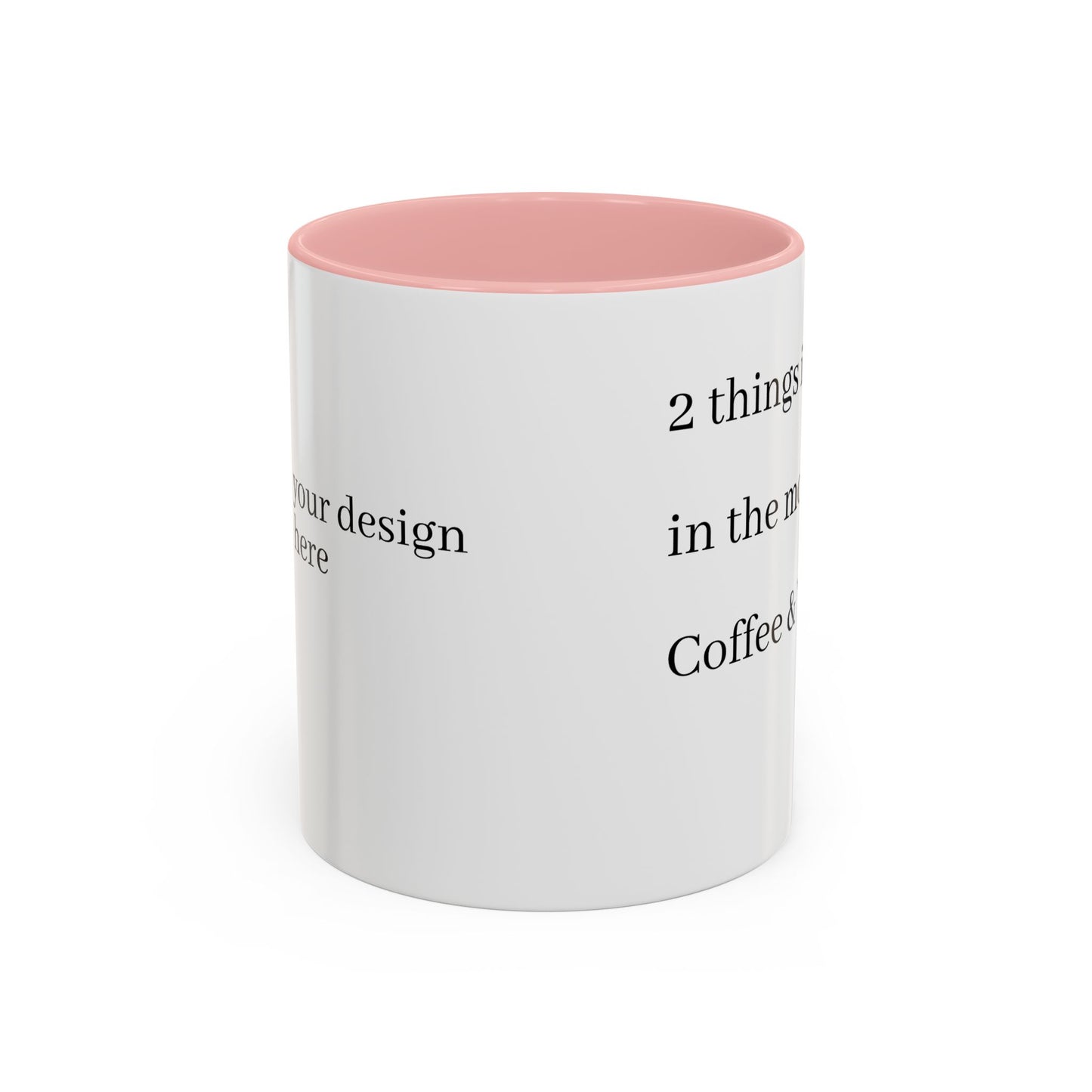 Coffee & You Accent Mug - Perfect for Morning Rituals - Ideal Gift for Coffee Lovers