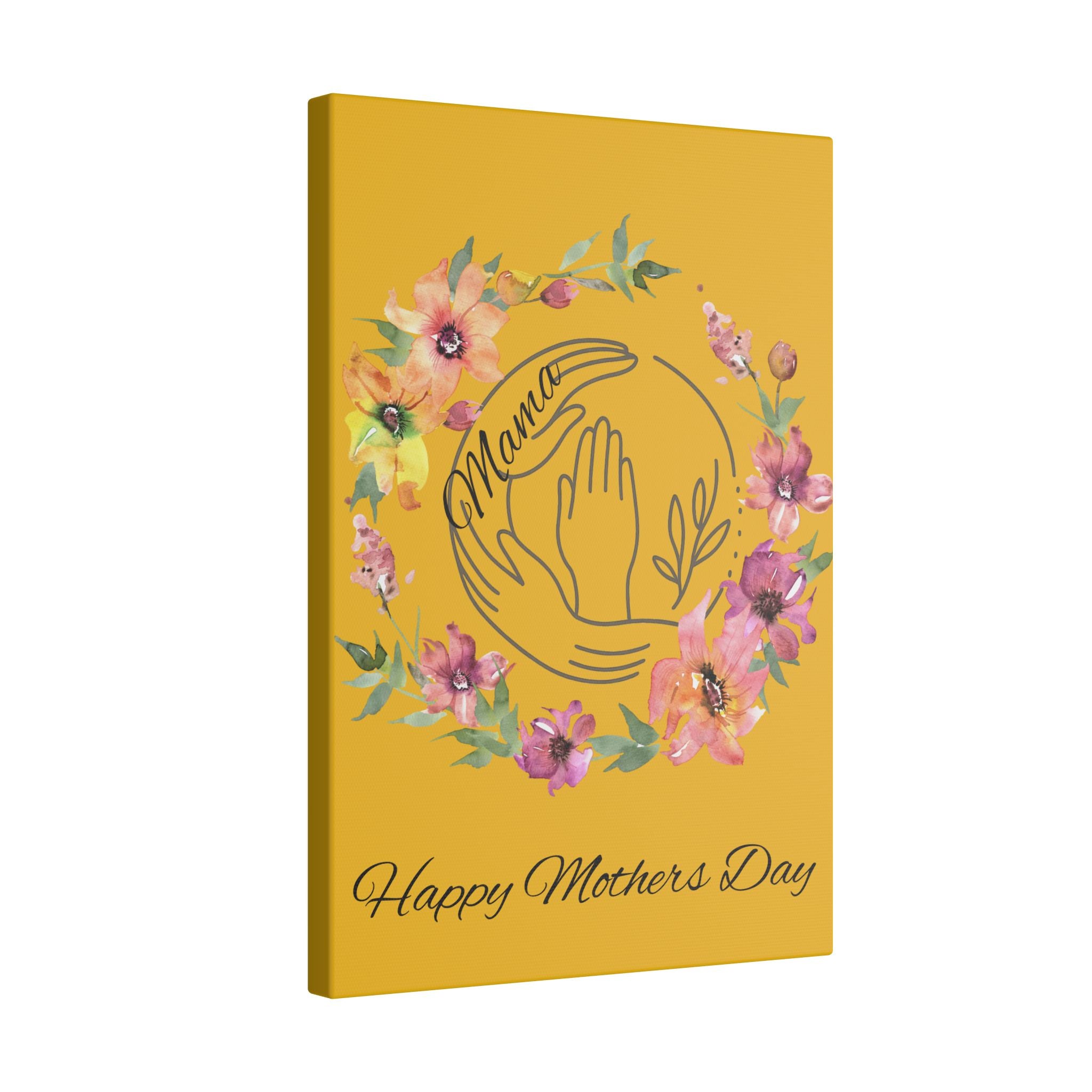 Floral Giclée Print Canvas for Mother's Day – Heartfelt Home Décor