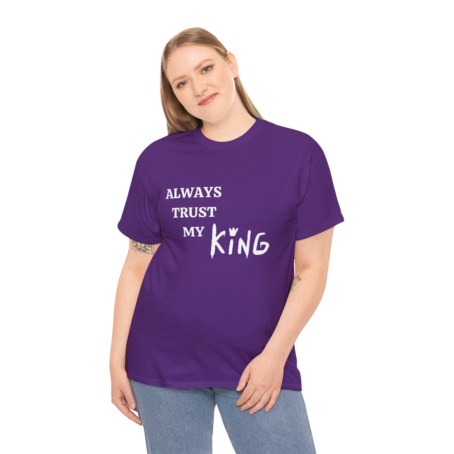T-shirt Couple Assorti - T-shirt en Coton Épais Unisexe Amusant