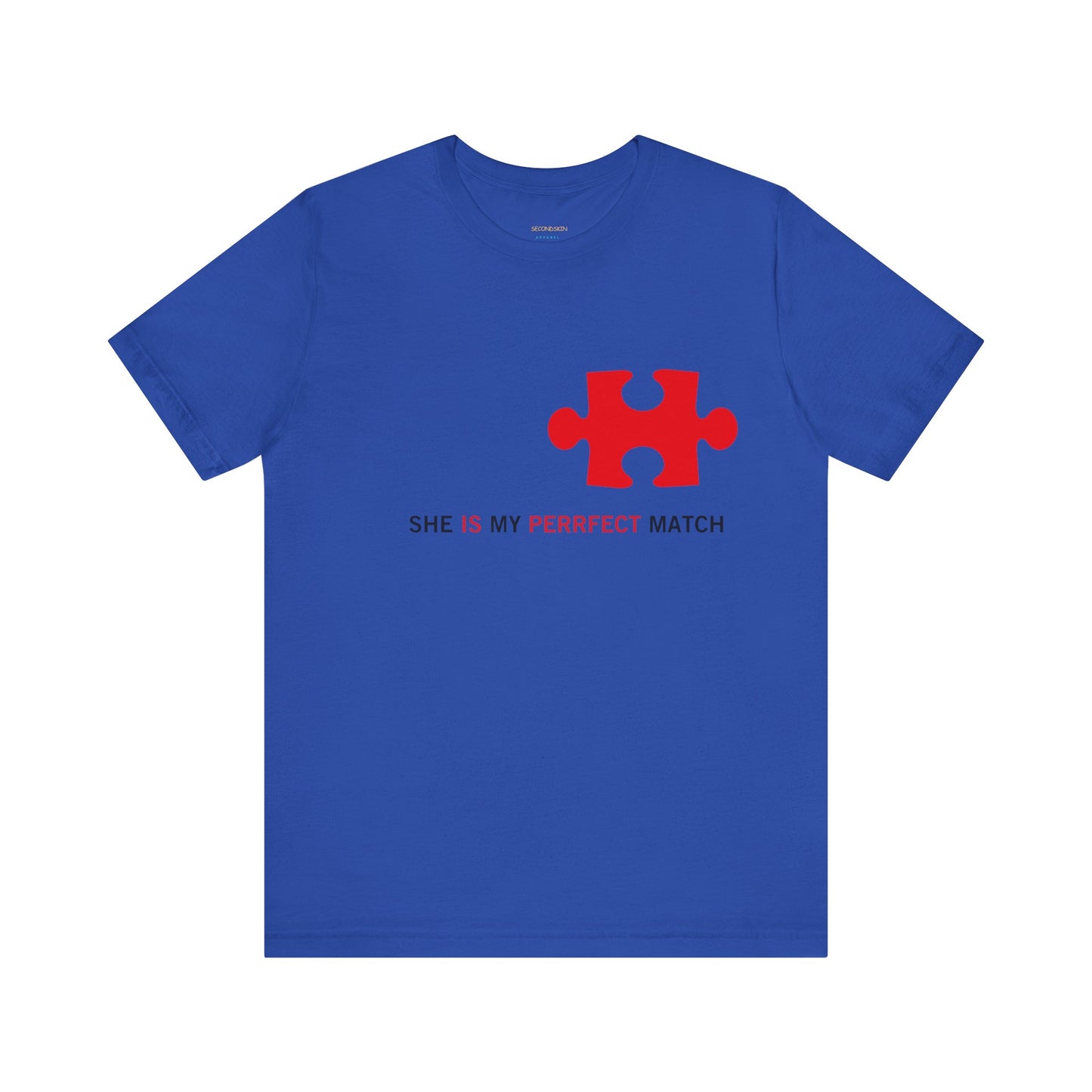 Herren Jersey Kurzarm passende Paar T-Shirt