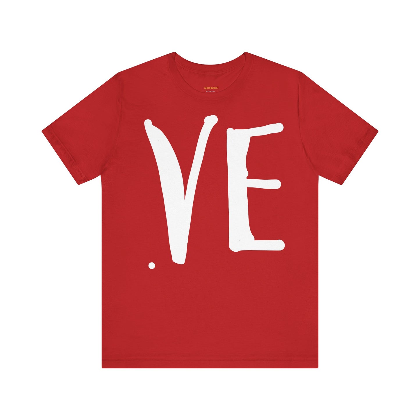 T-shirt unisexe à manches courtes assorti pour couple