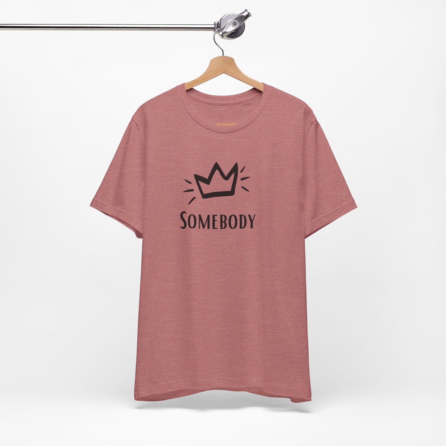 Grau Unisex Alltags-T-Shirt