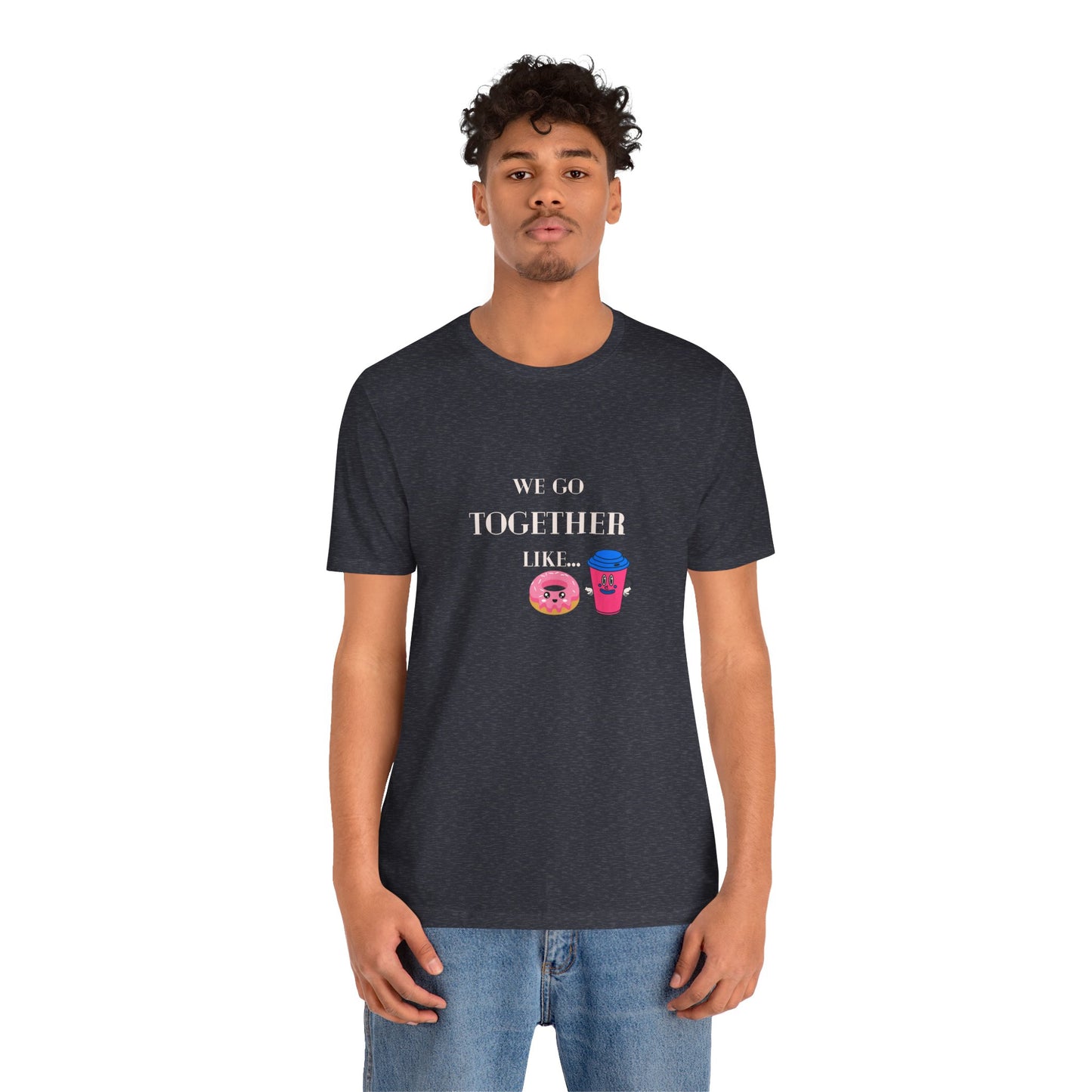 Unisex Jersey Kurzärmeliges Love T-Shirt