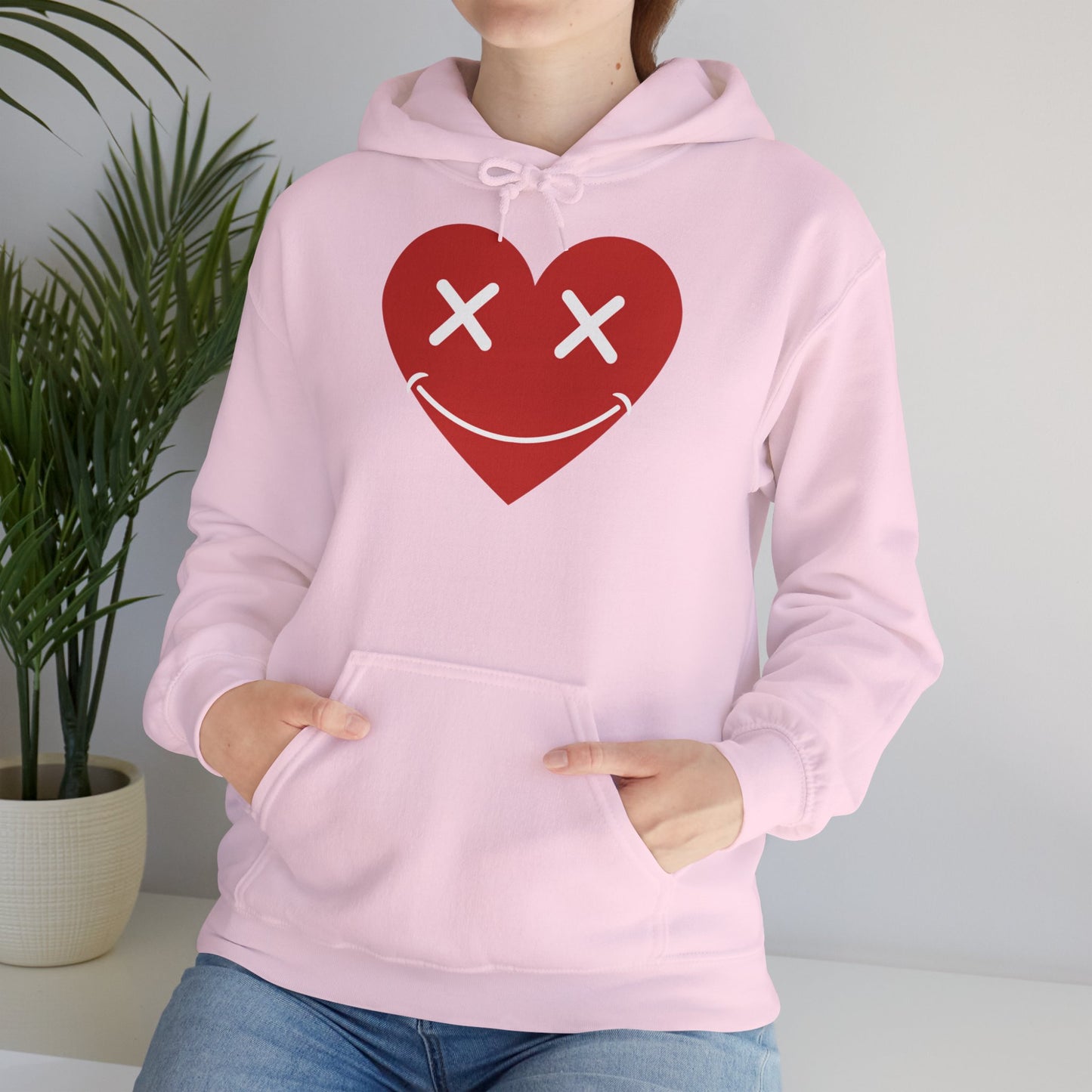 Sudadera unisex con capucha y mezcla pesada™ Love 