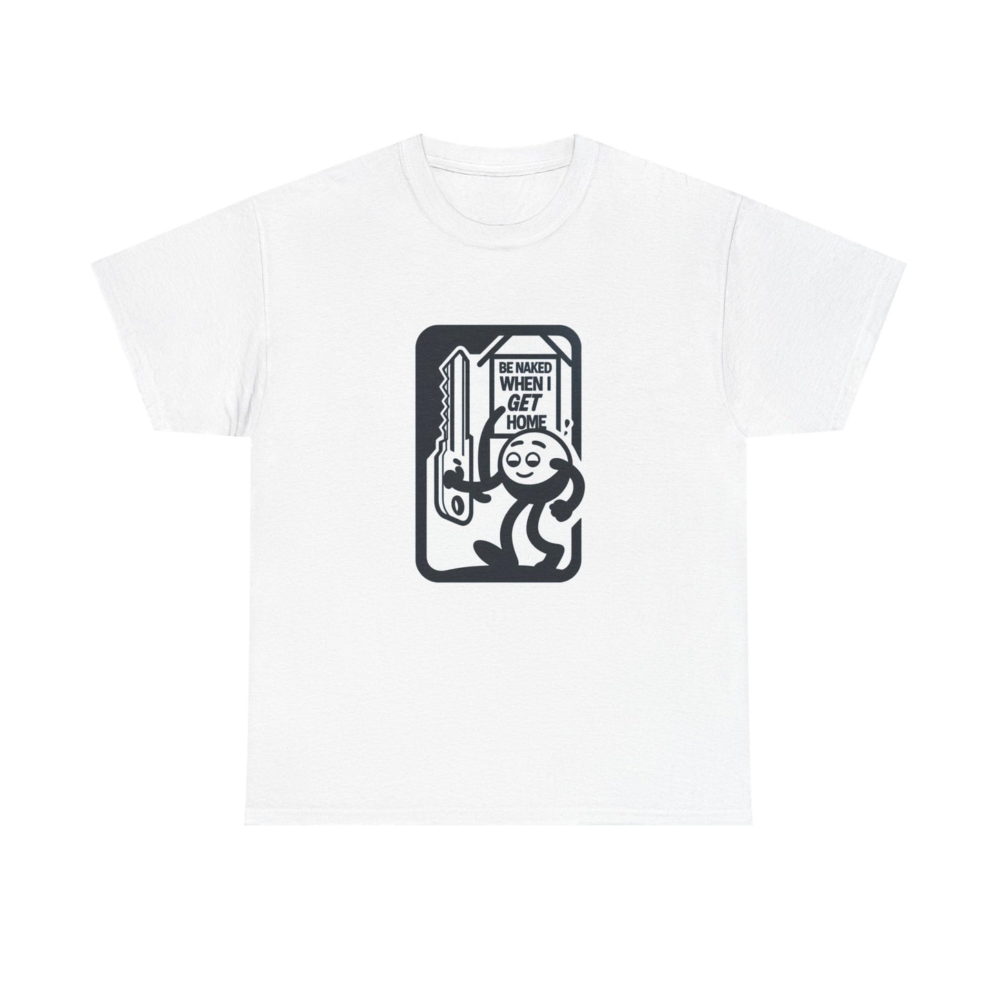 Funny Black Organic Cotton Tee