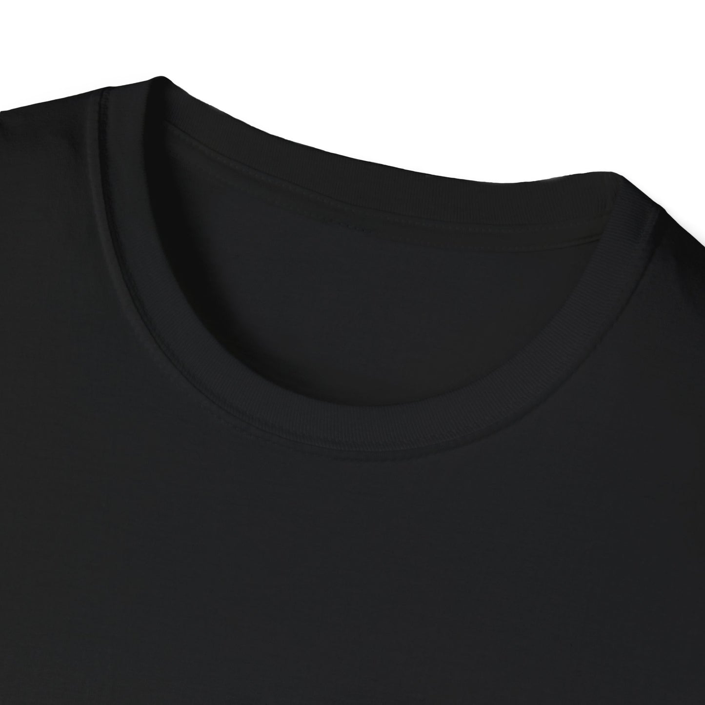 Black Unisex Softstyle  T-Shirt