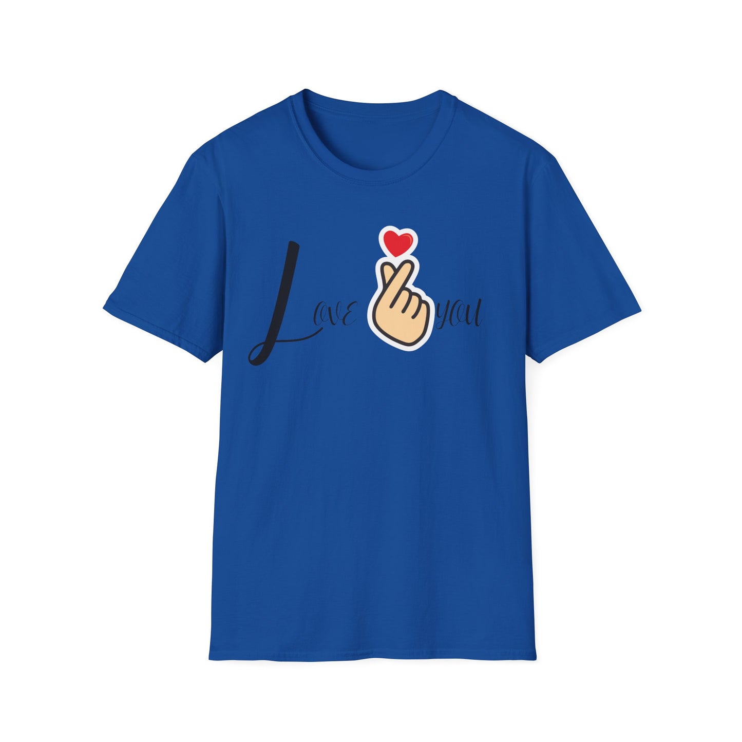 Weißes Unisex Softstyle Love T-Shirt
