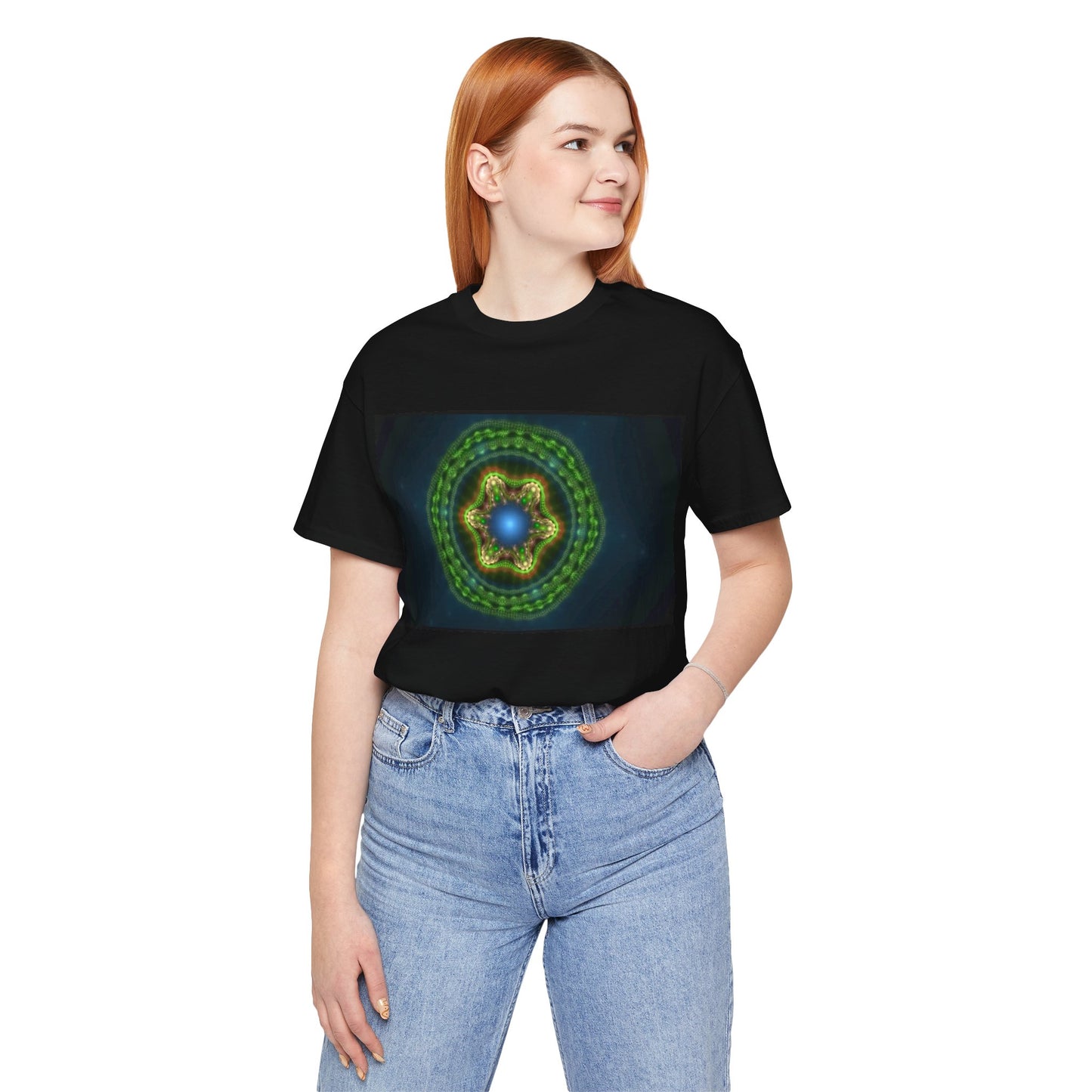 T-shirt en coton unisexe à manches courtes