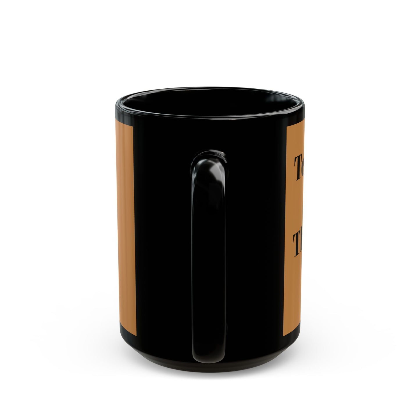 Brewed Therapy Mug - Cozy 11oz & 15oz Black tea Cup for Relaxation & Self-Care