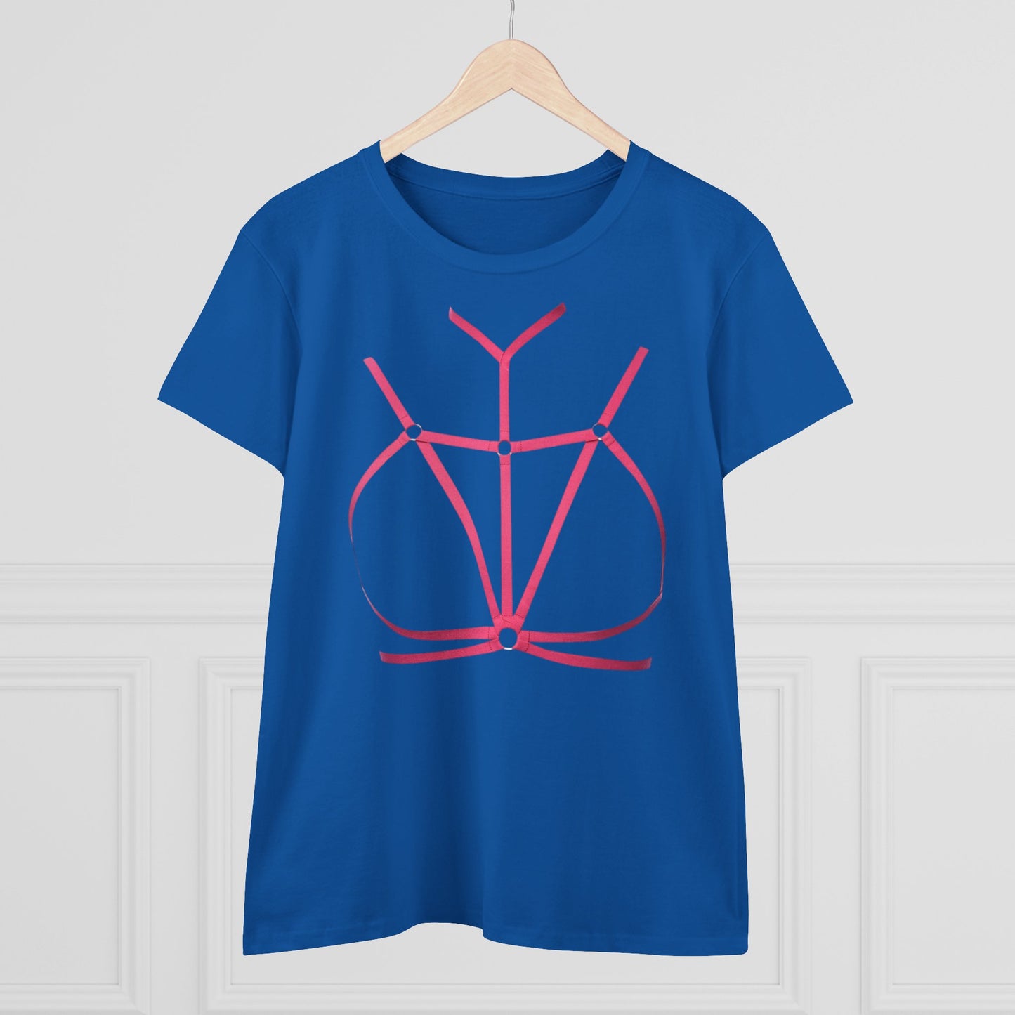 Damen T-Shirt Lässiges Baumwoll-Tee