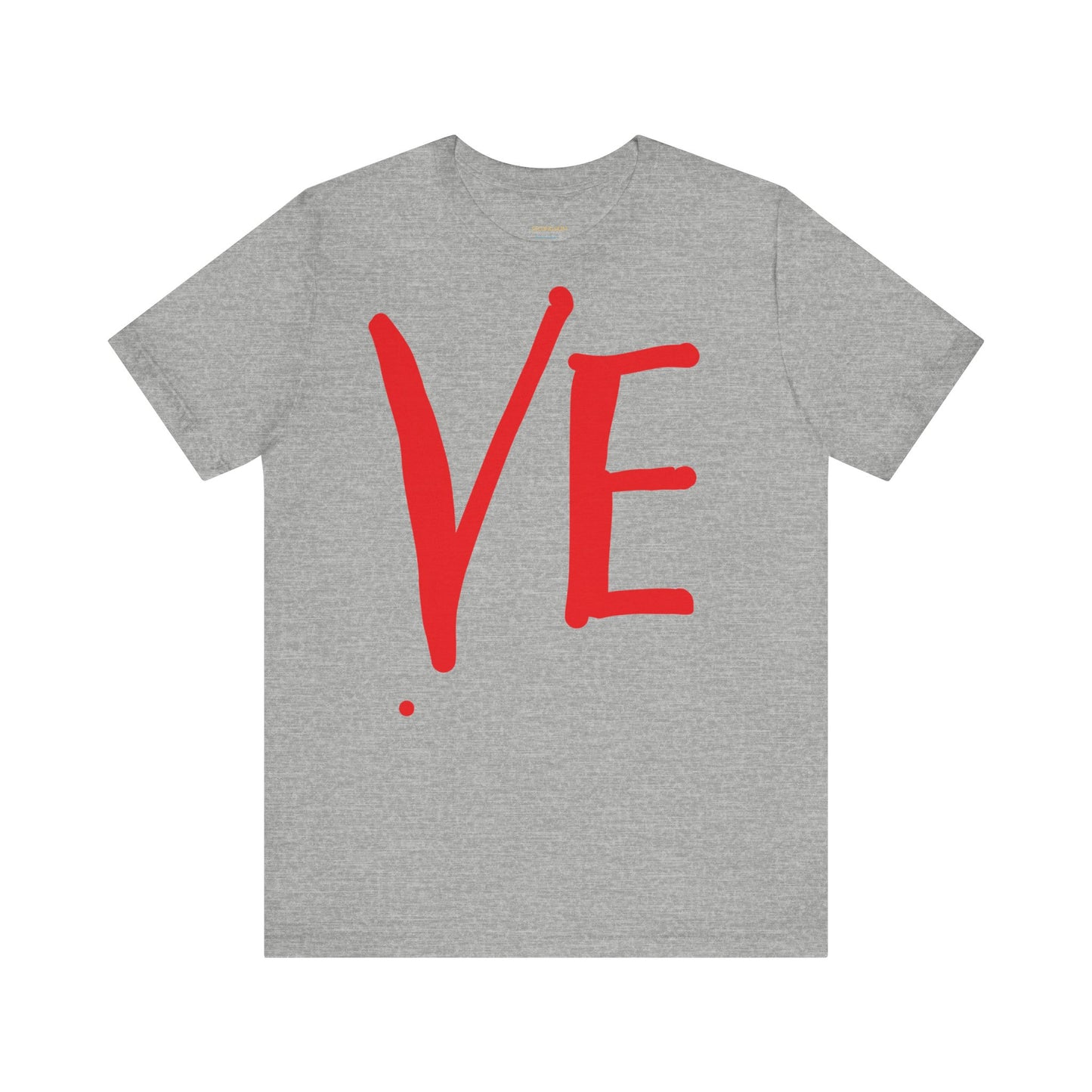 T-shirt en jersey unisexe à manches courtes en coton assorti pour couple