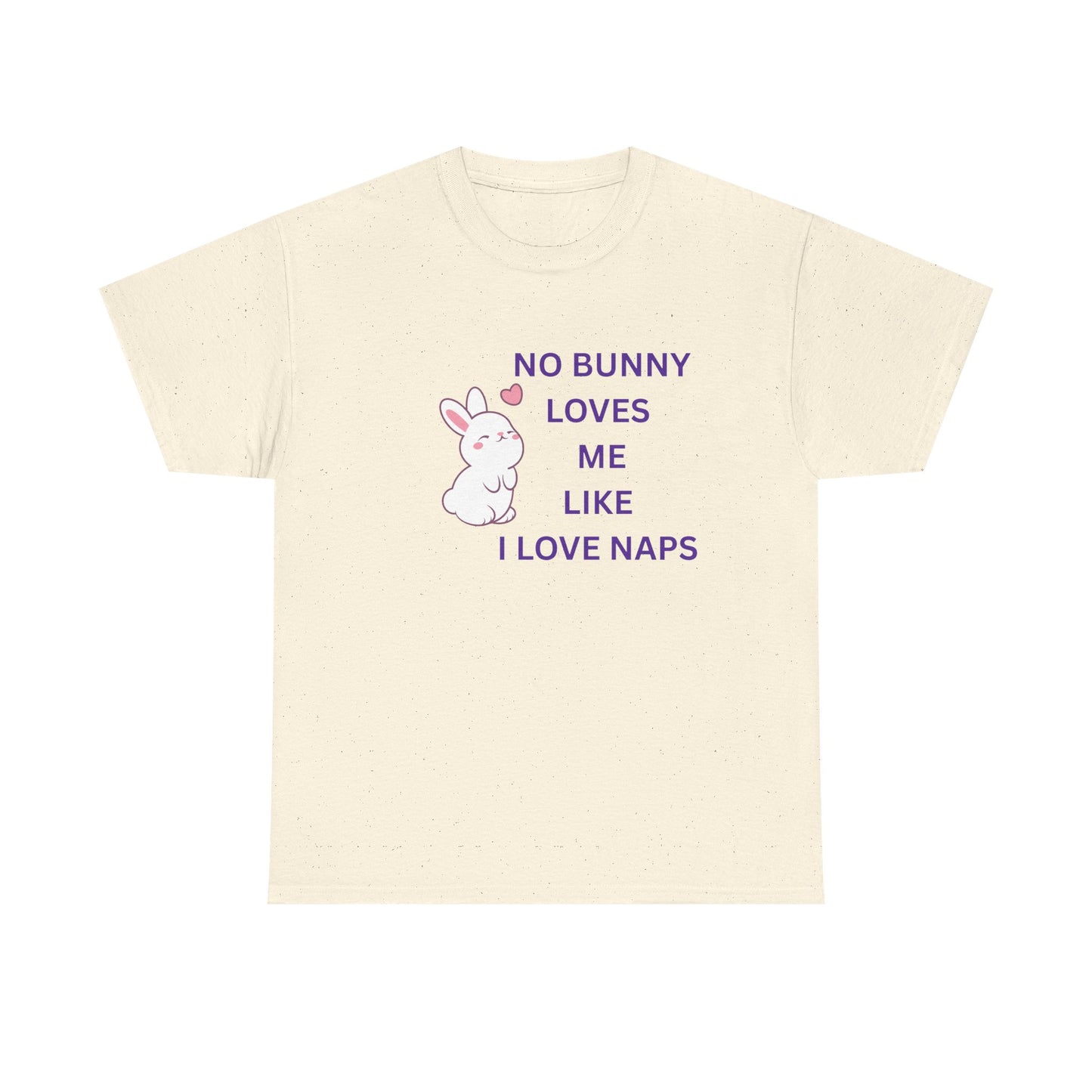 Funny Bunny Nap Lover Unisex Heavy Cotton Tee