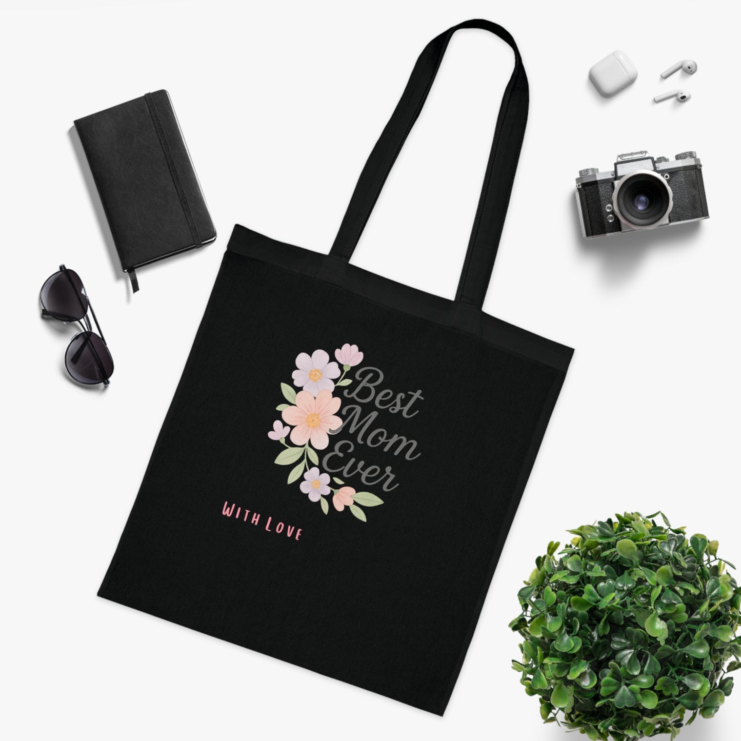 Personalized Cotton Tote Bag – Perfect Gift for Mother's Day