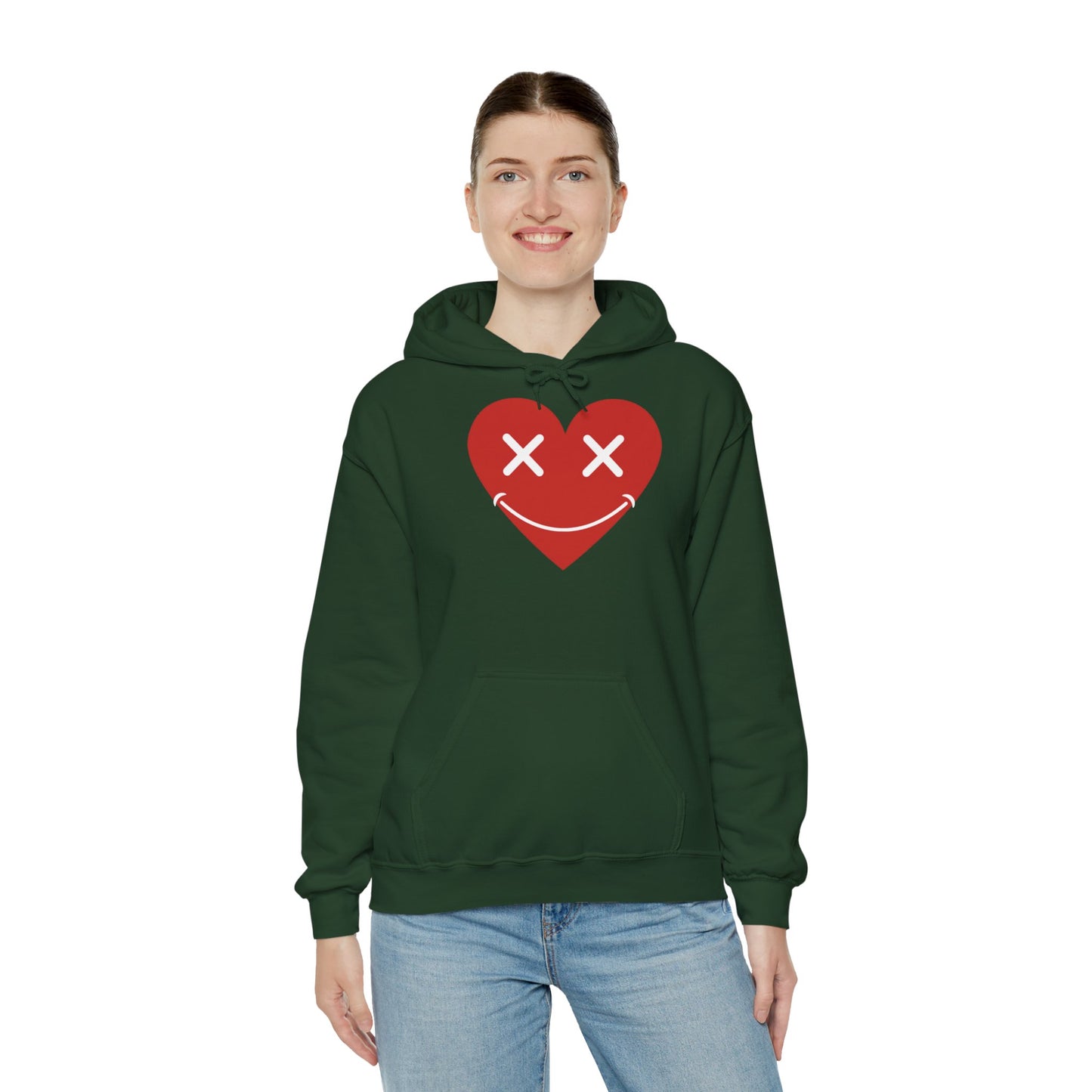 Sudadera unisex con capucha y mezcla pesada™ Love 