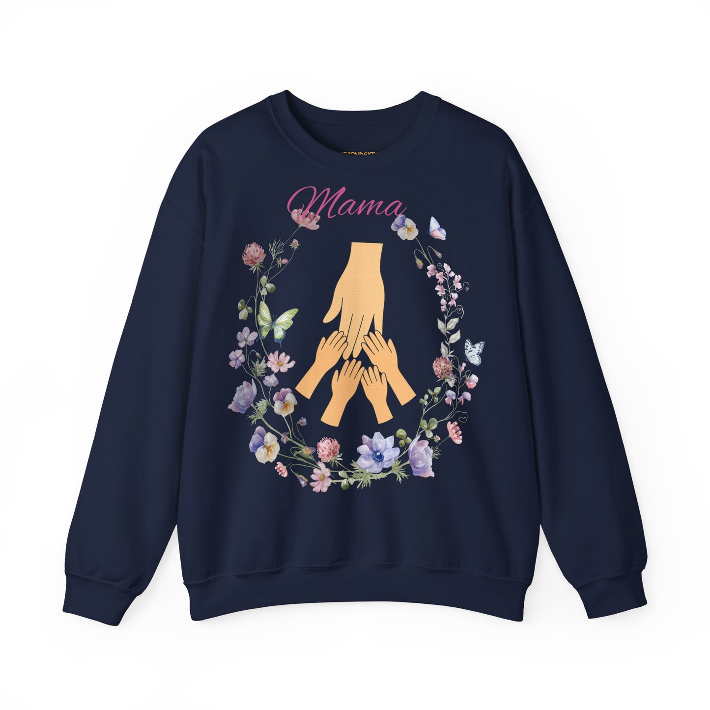 Floral Mama Crewneck Sweatshirt - Perfect Gift for Mother's Day