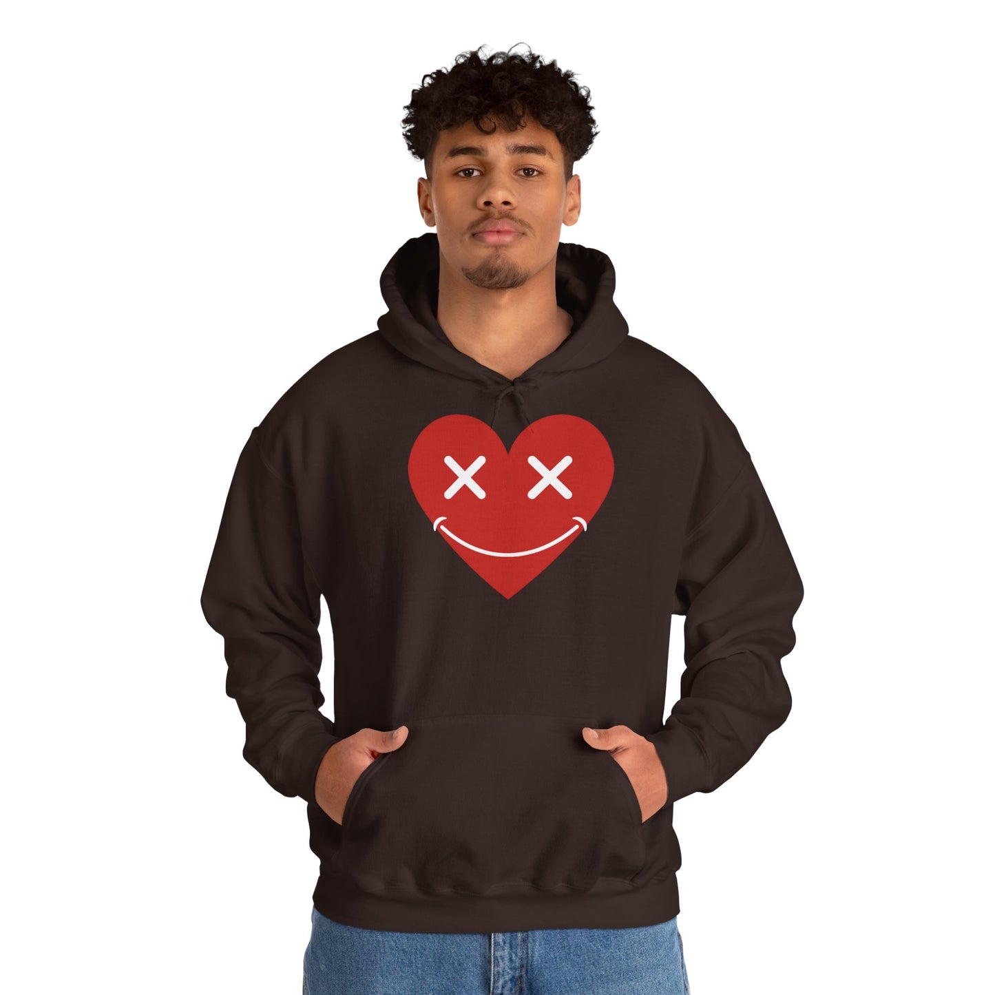 Sudadera unisex con capucha y mezcla pesada™ Love 