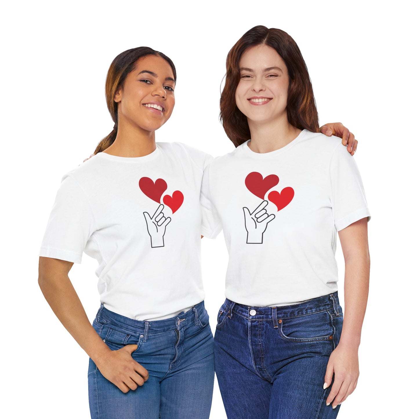 Unisex Jersey Short Sleeve Love  Tee