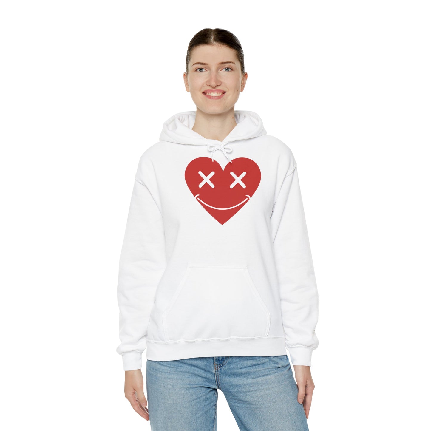 Sudadera unisex con capucha y mezcla pesada™ Love 