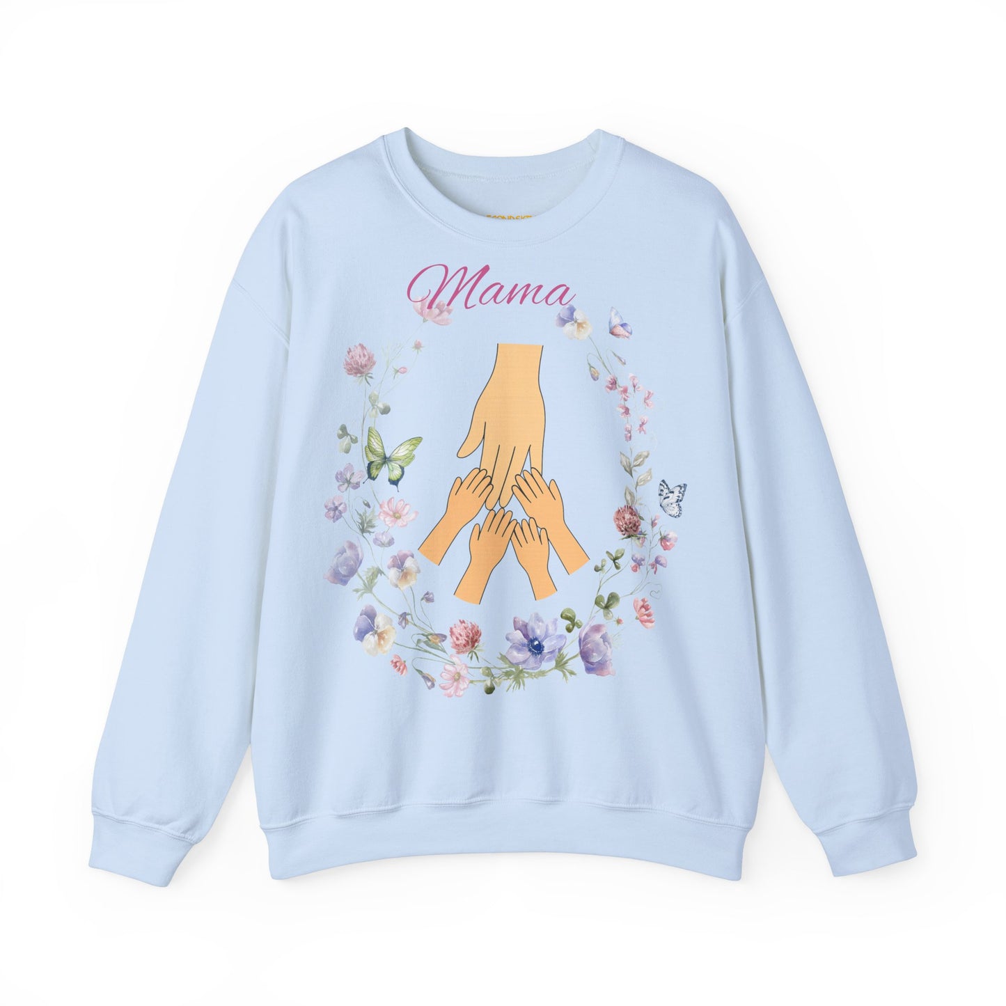 Floral Mama Crewneck Sweatshirt - Perfect Gift for Mother's Day